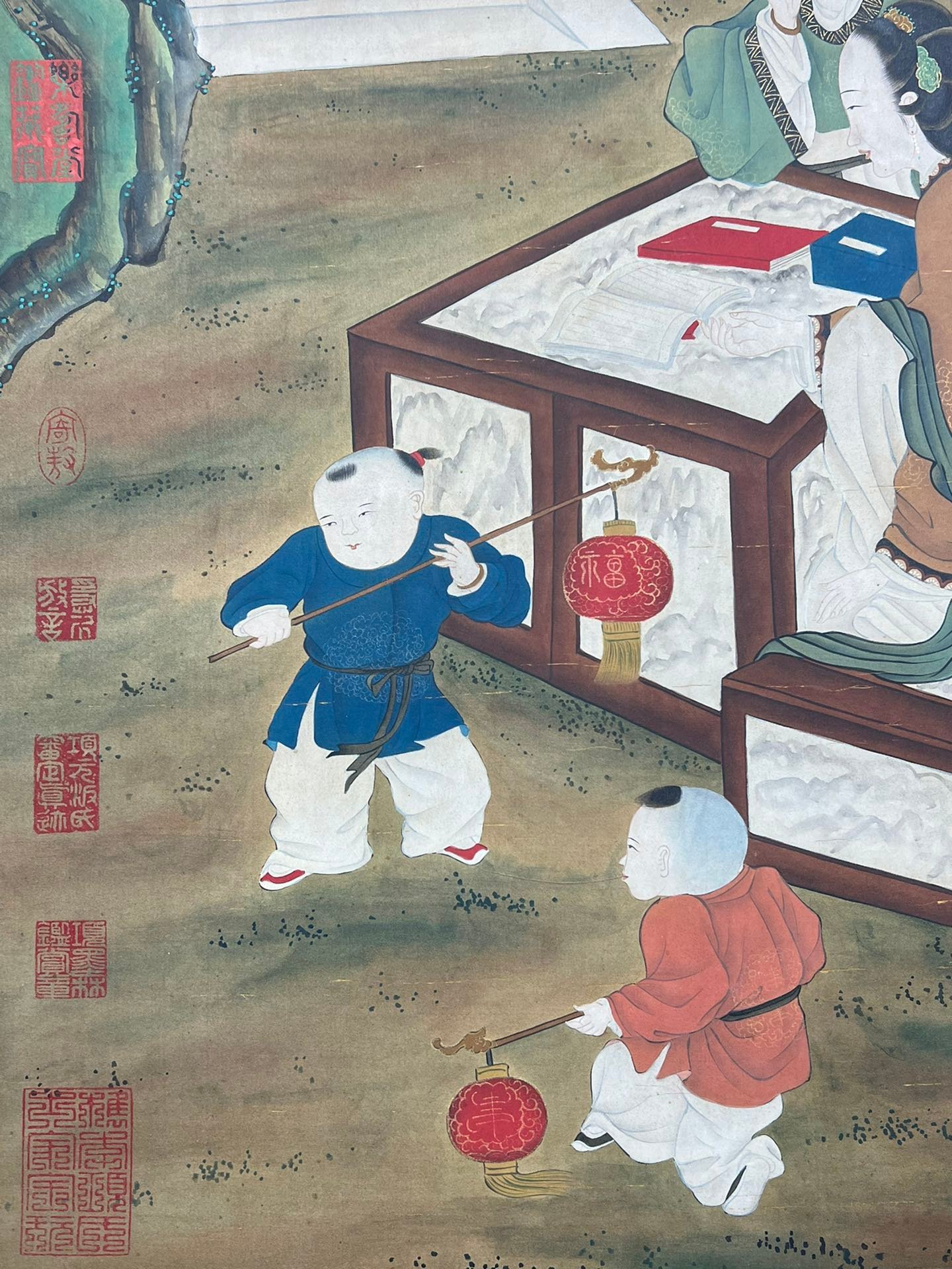 Chinese scroll painting Su Hanchen