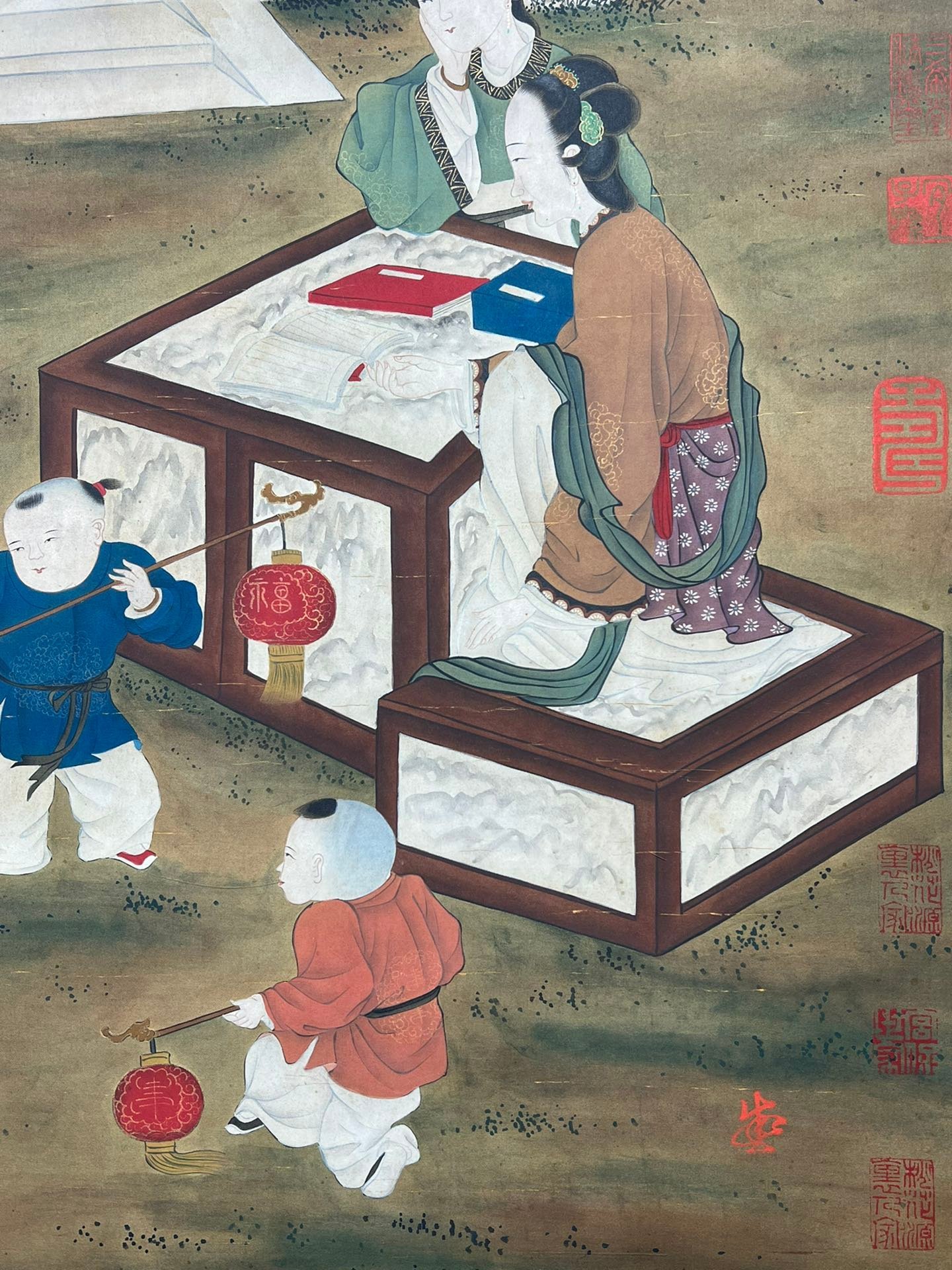 Chinese scroll painting Su Hanchen