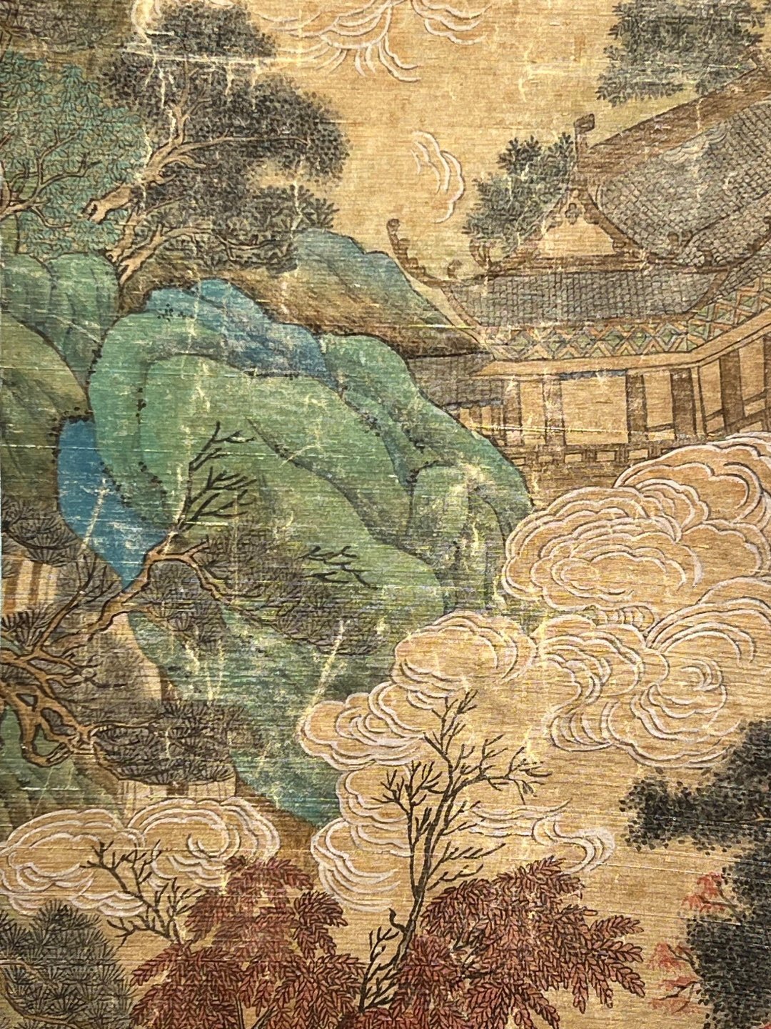 Chinese scroll painting Zhao Boju