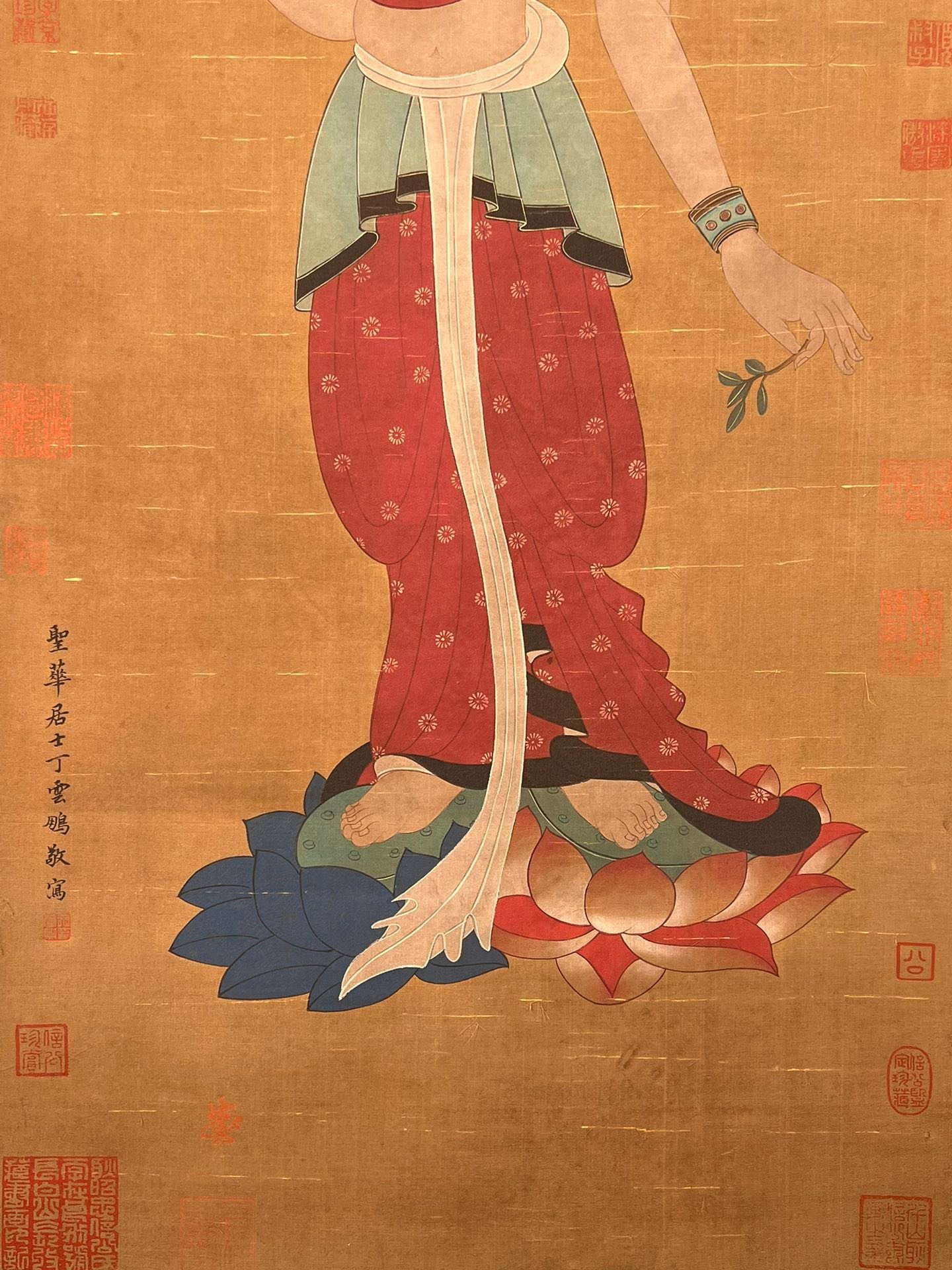 Chinese scroll painting Ding Yunpeng