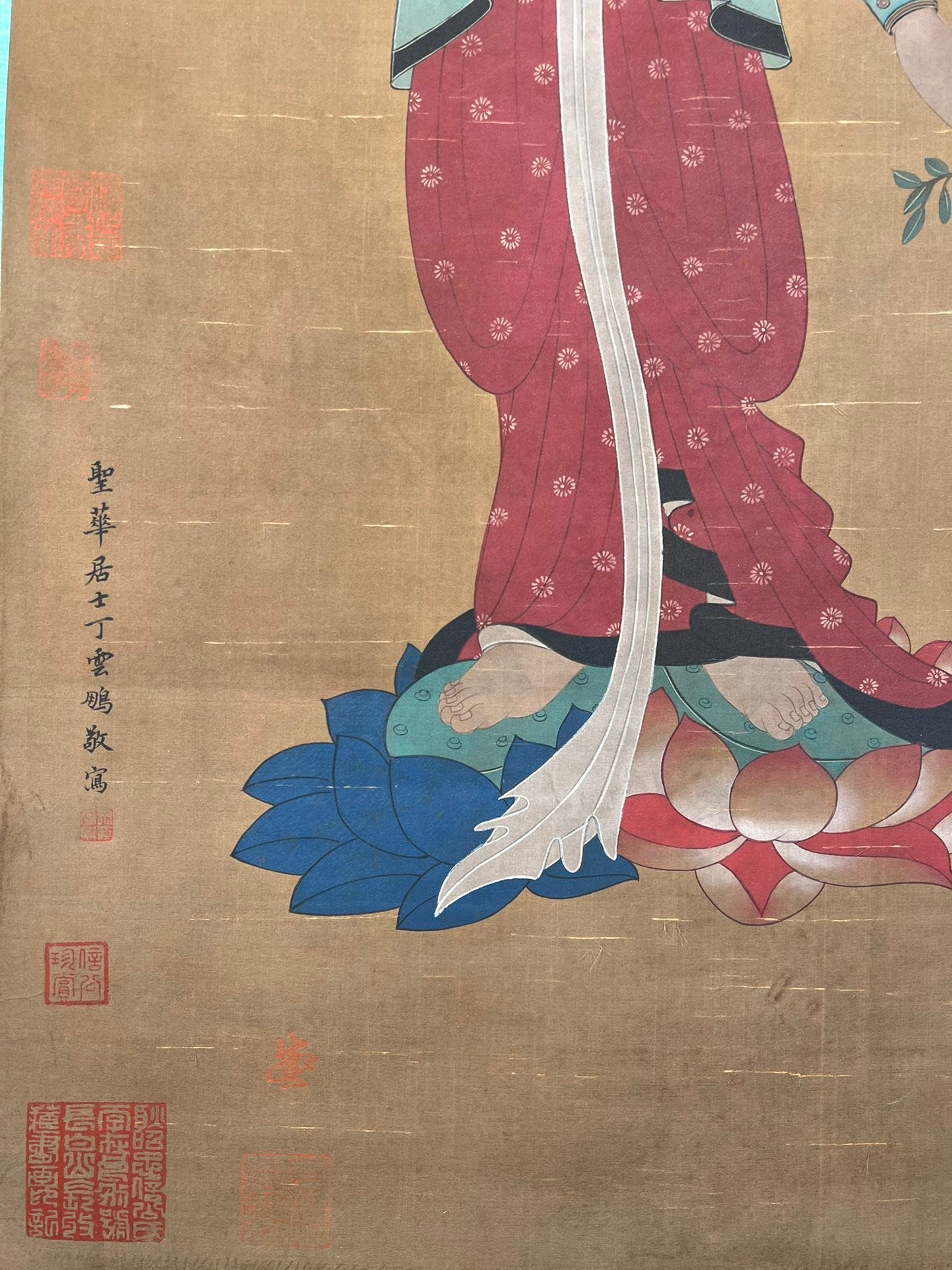 Chinese scroll painting Ding Yunpeng