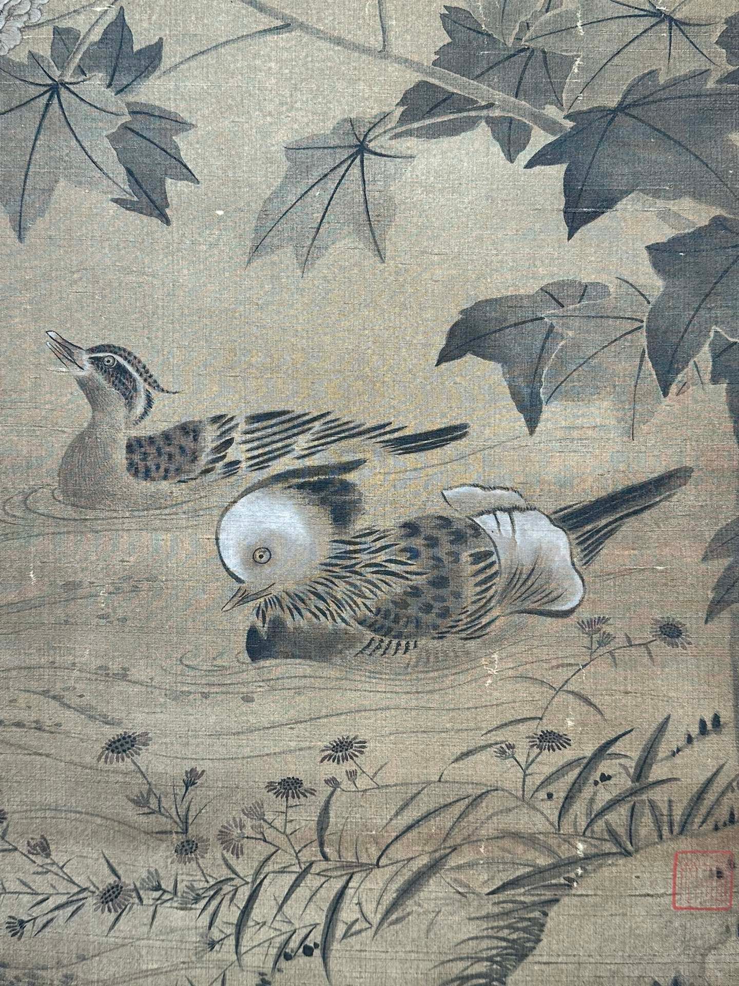 Chinese scroll painting Wang Ruoshui