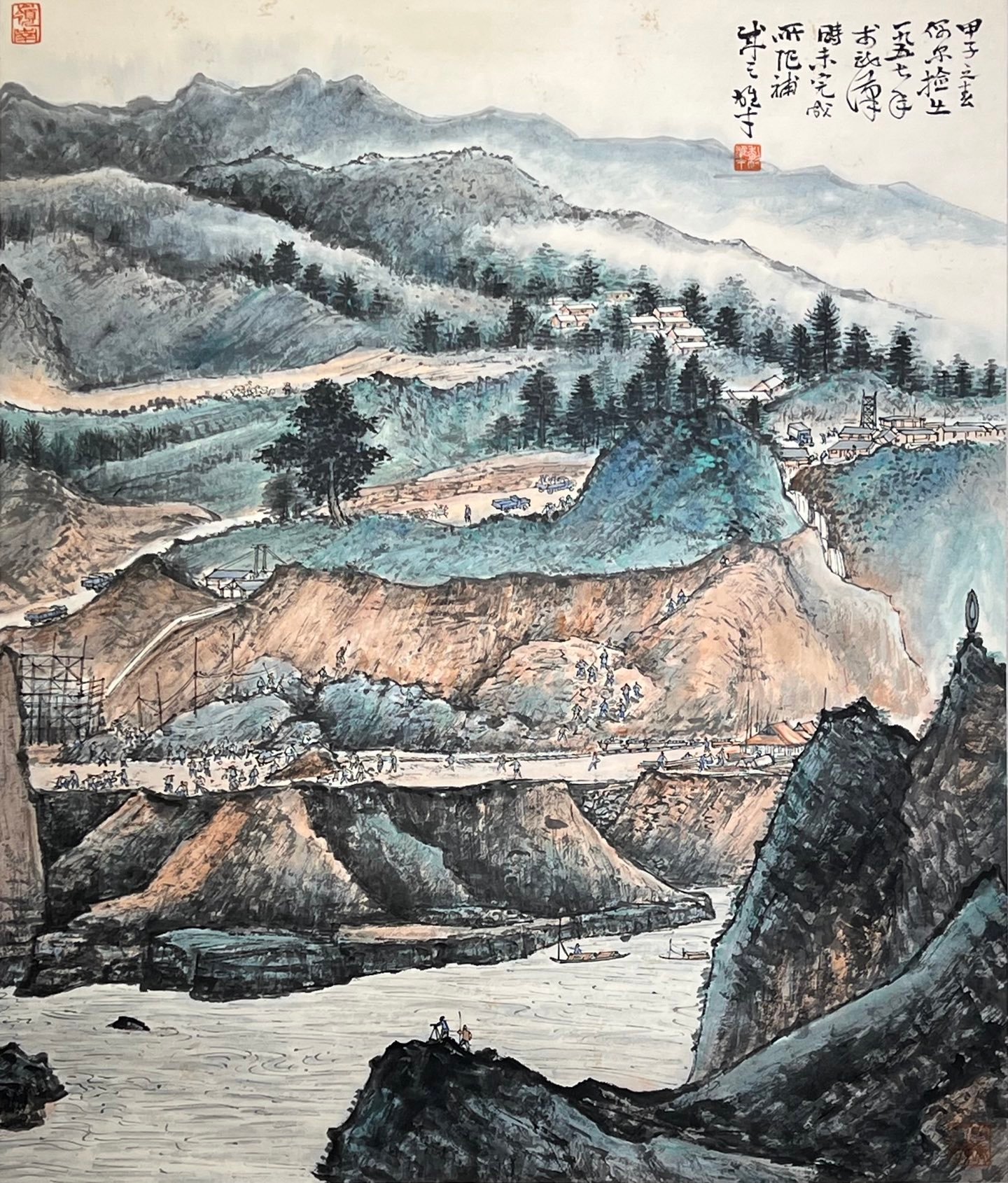 Chinese scroll painting Li Xiongcai