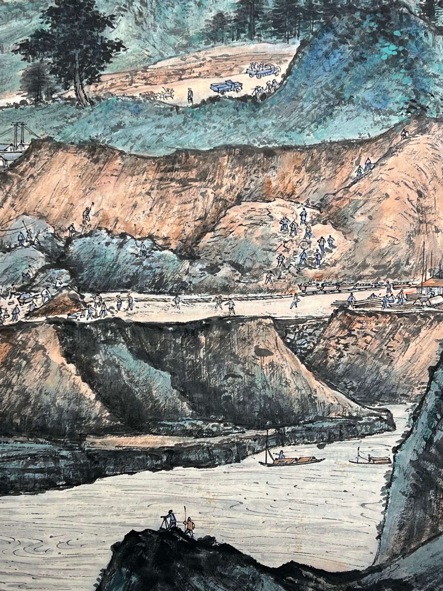 Chinese scroll painting Li Xiongcai