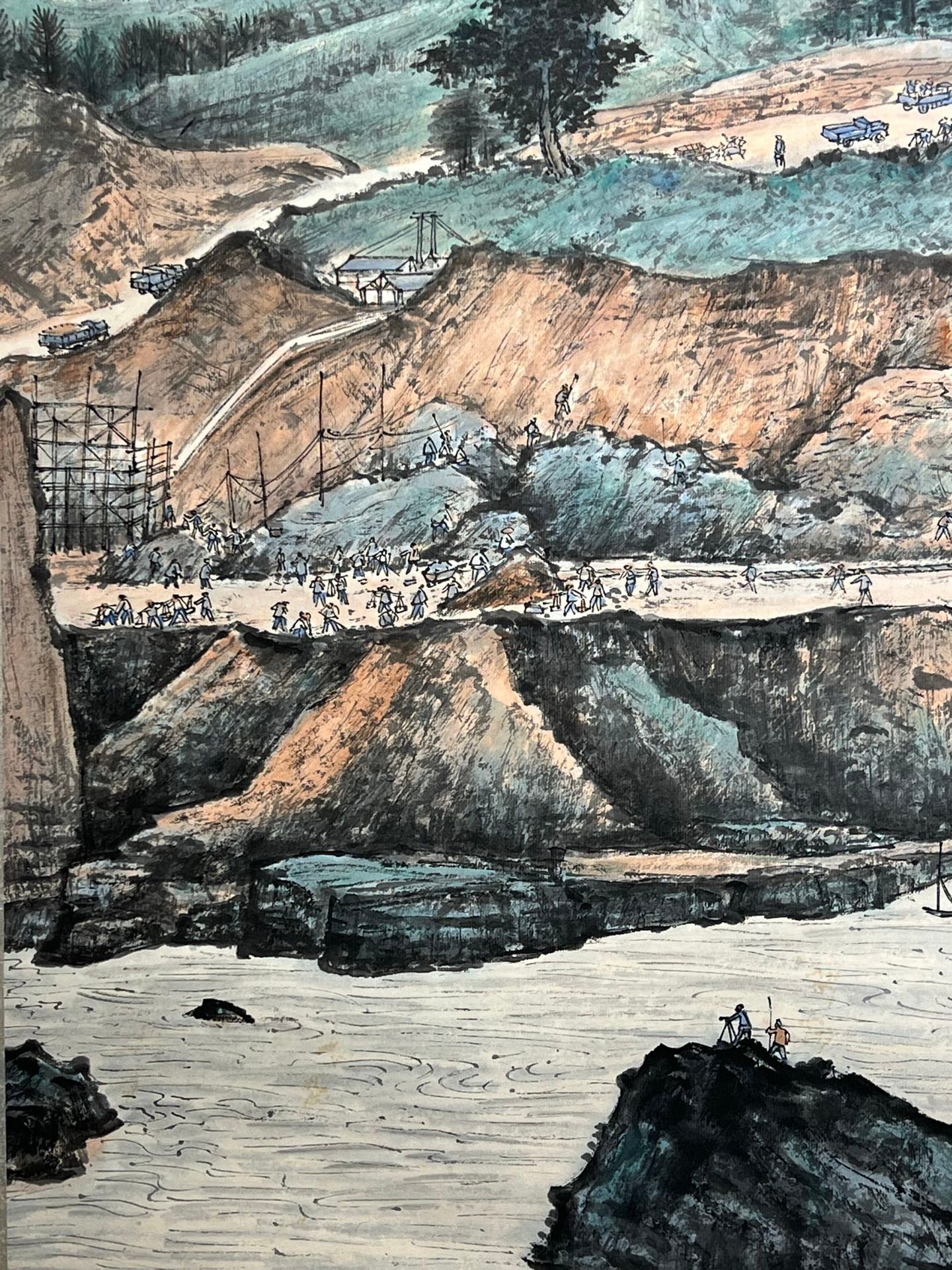 Chinese scroll painting Li Xiongcai