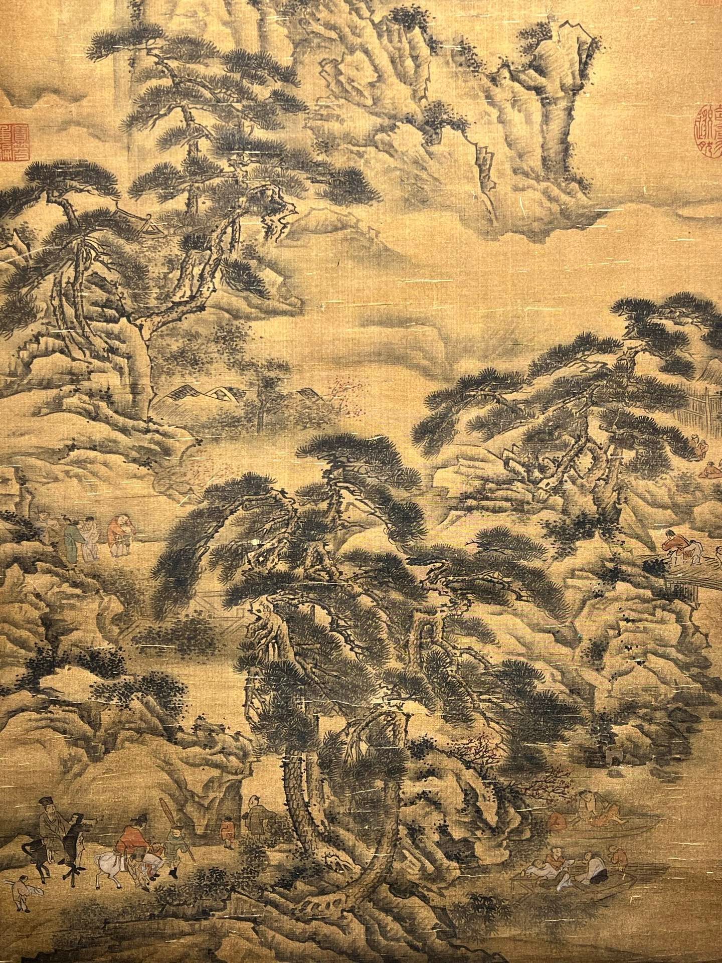 Chinese scroll painting Zhao Mengfu