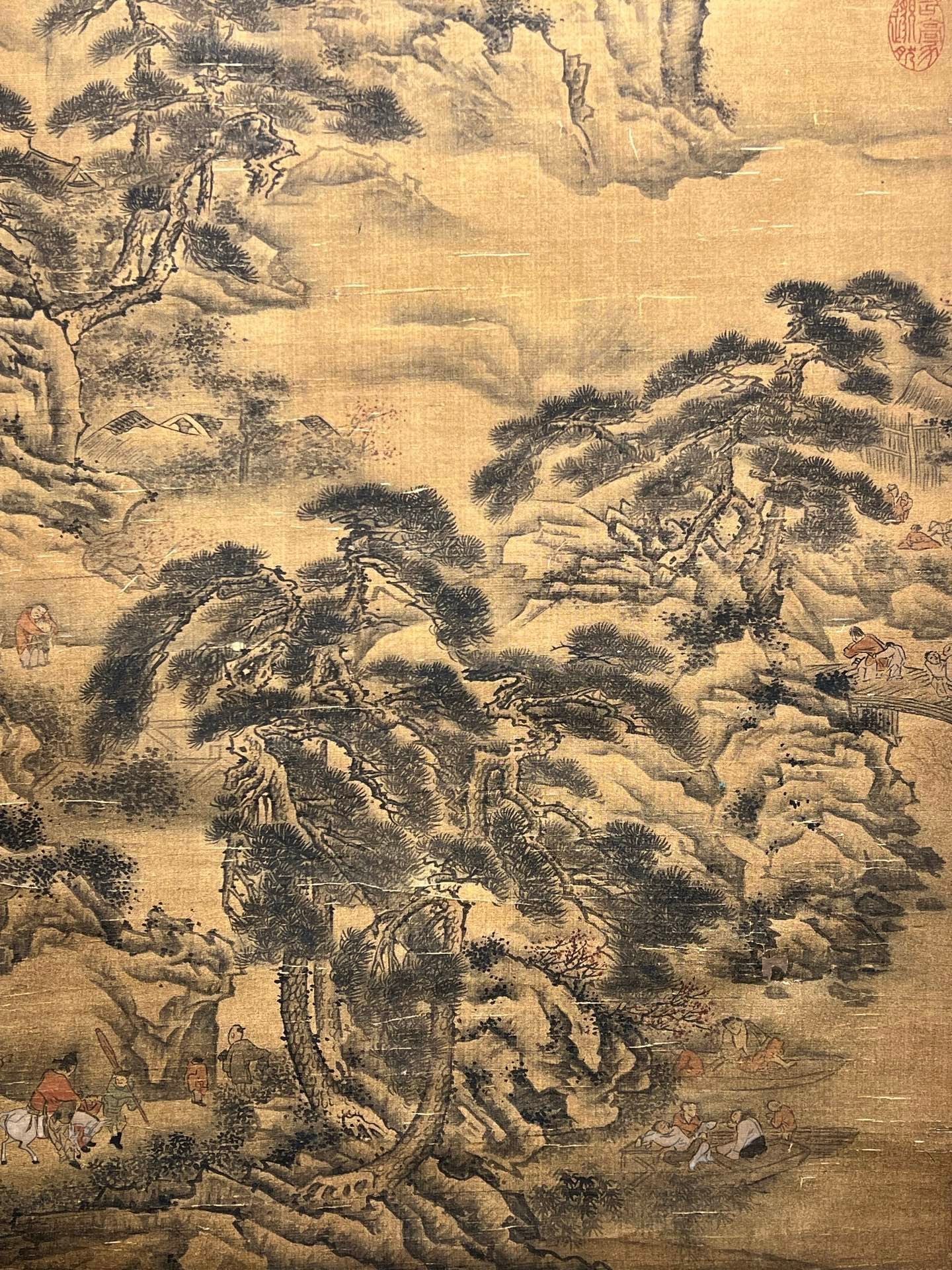 Chinese scroll painting Zhao Mengfu