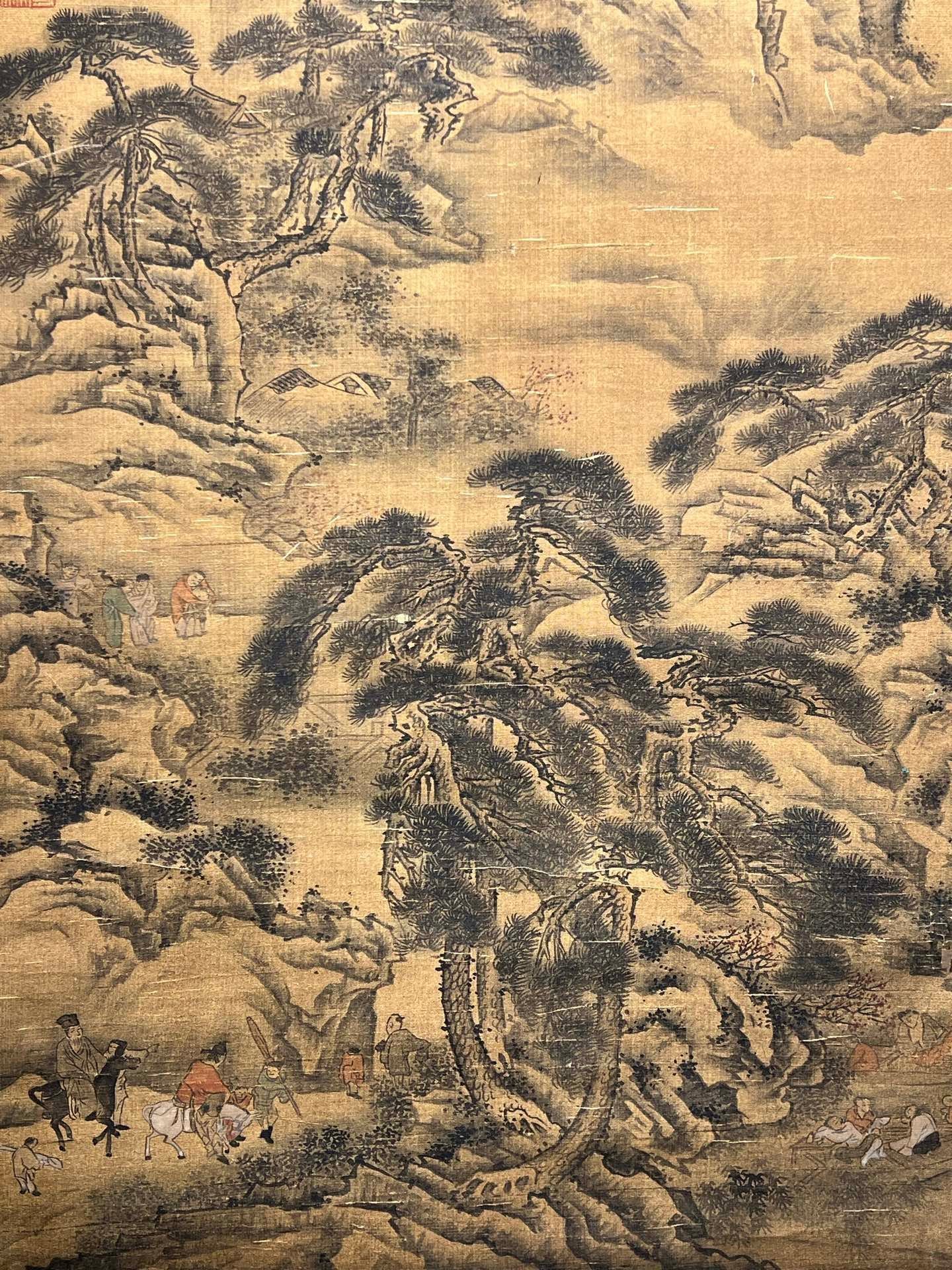 Chinese scroll painting Zhao Mengfu