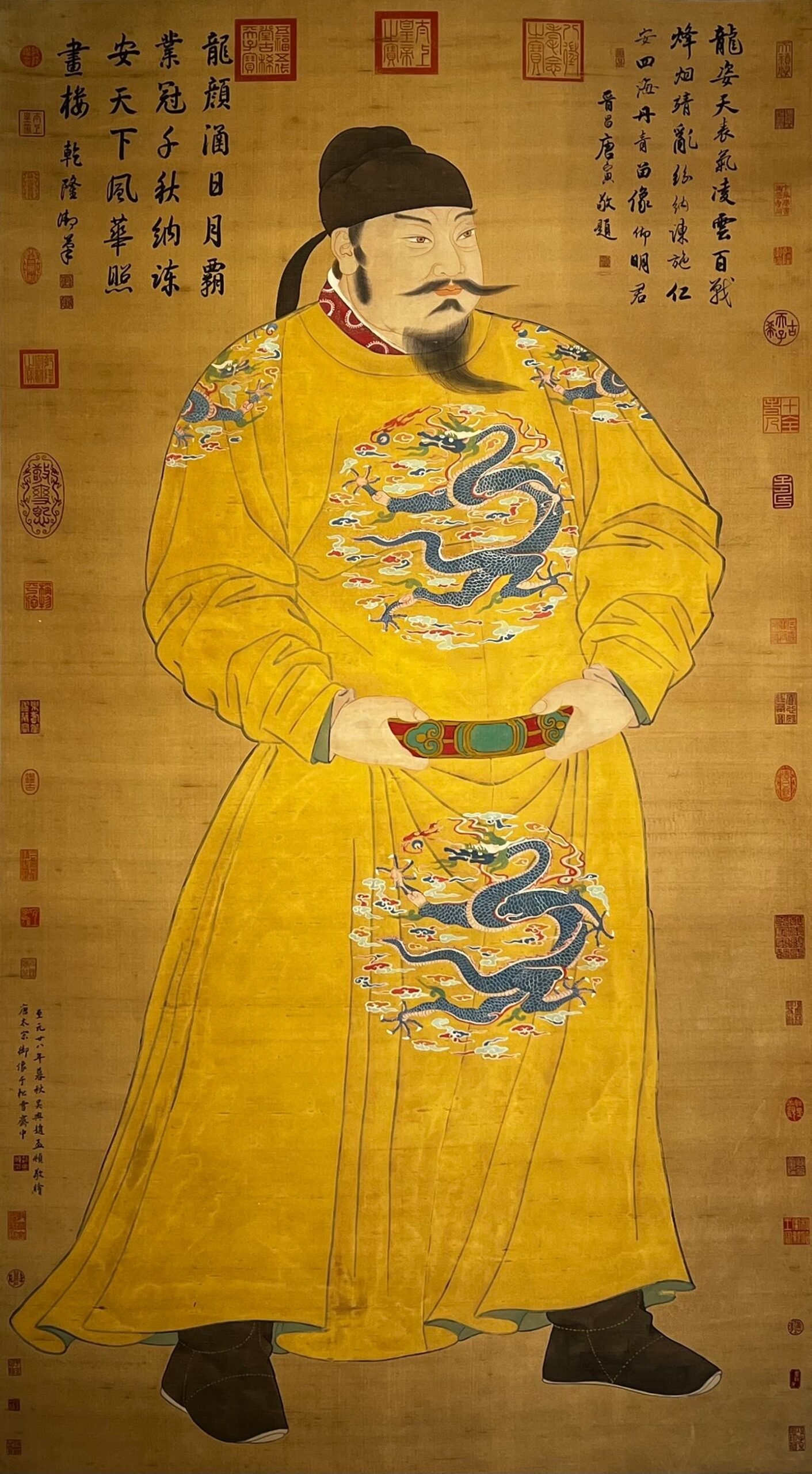 Chinese scroll painting Zhao Mengfu