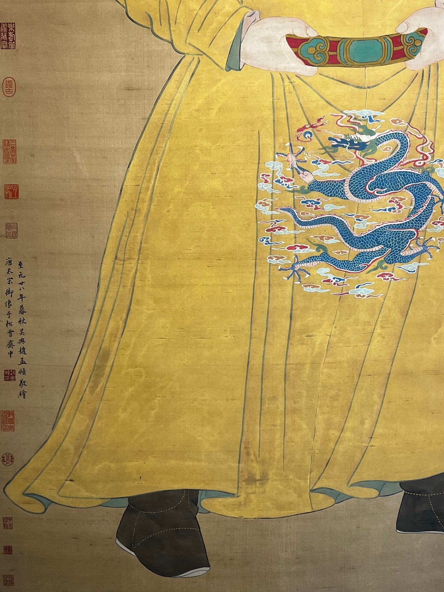Chinese scroll painting Zhao Mengfu