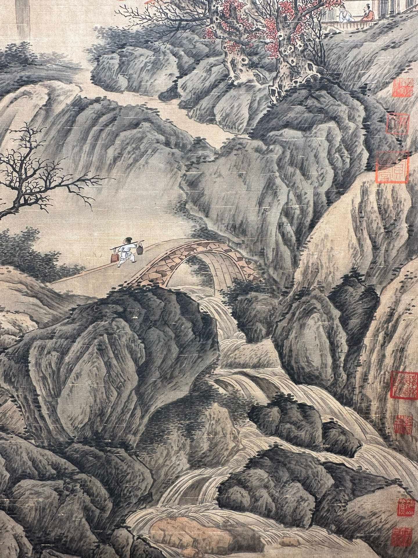 Chinese scroll painting Giant Ran