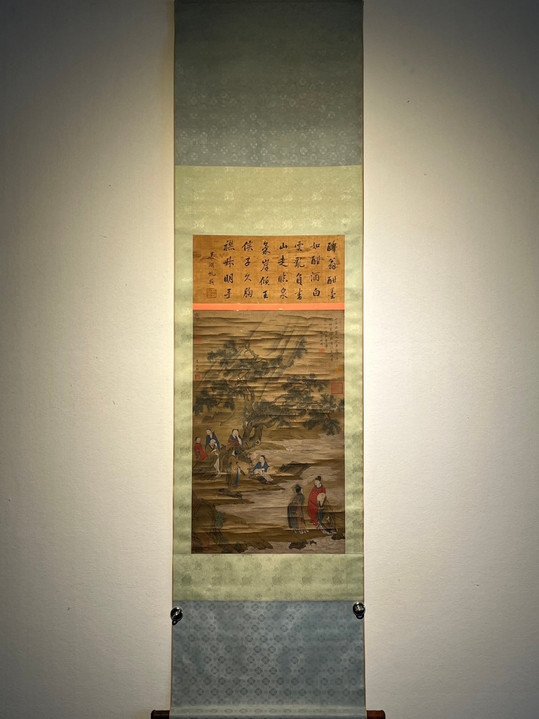 Chinese scroll painting Li Gonglin