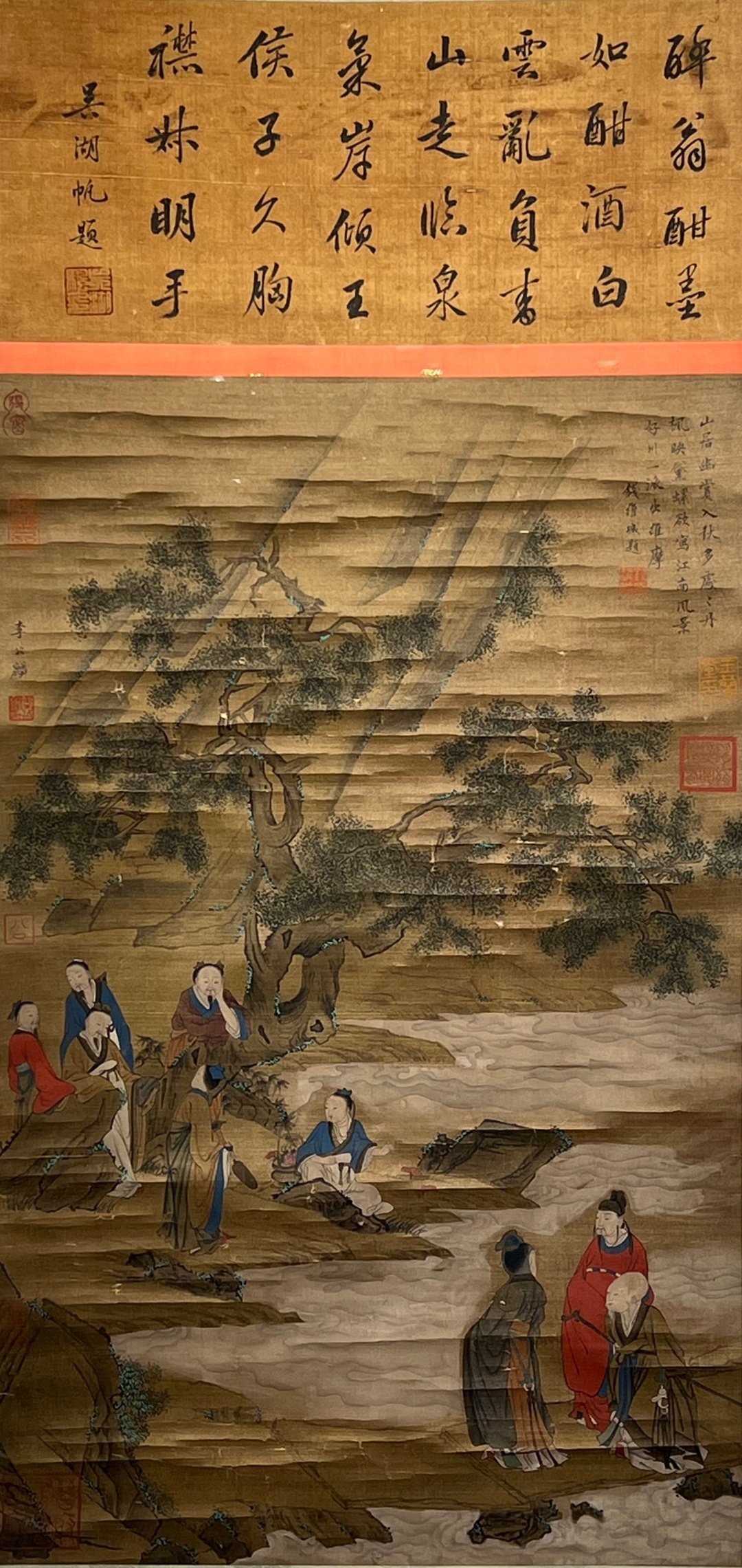 Chinese scroll painting Li Gonglin
