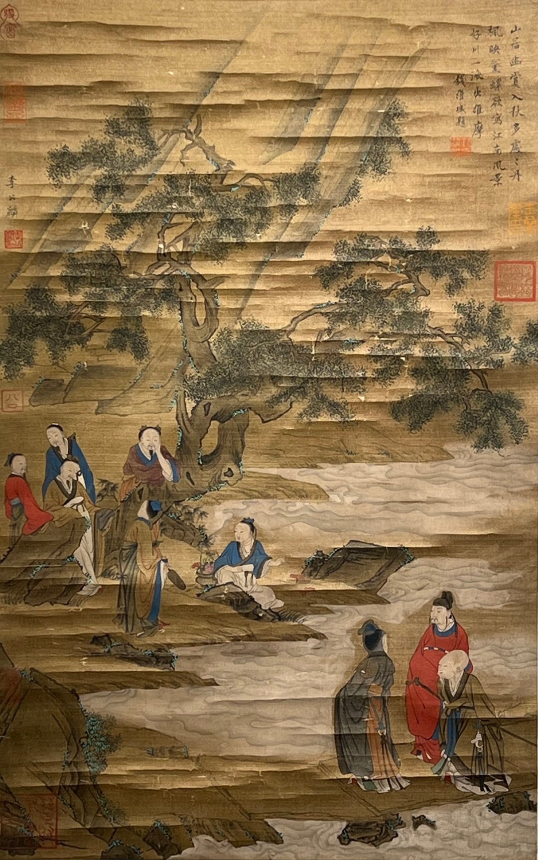 Chinese scroll painting Li Gonglin