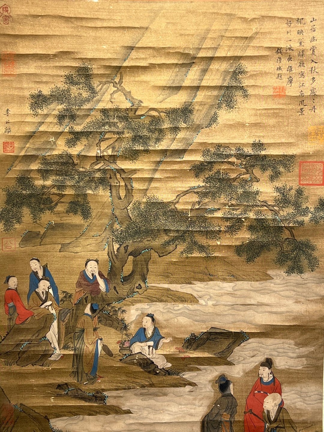 Chinese scroll painting Li Gonglin