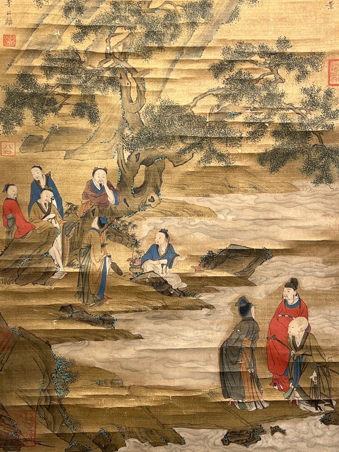Chinese scroll painting Li Gonglin