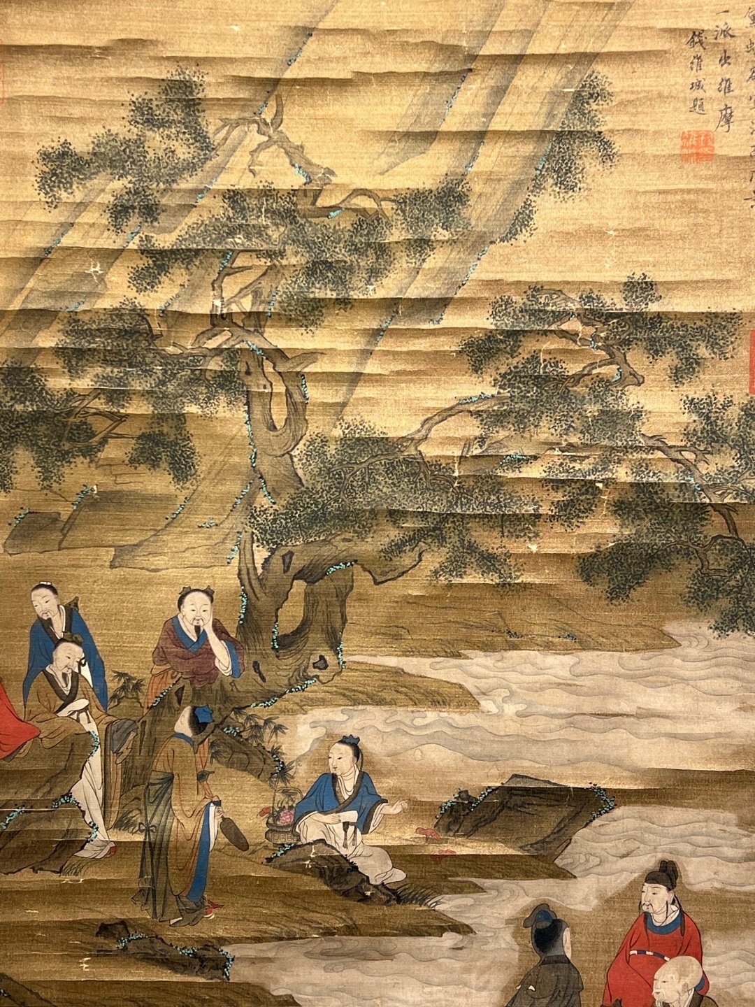 Chinese scroll painting Li Gonglin