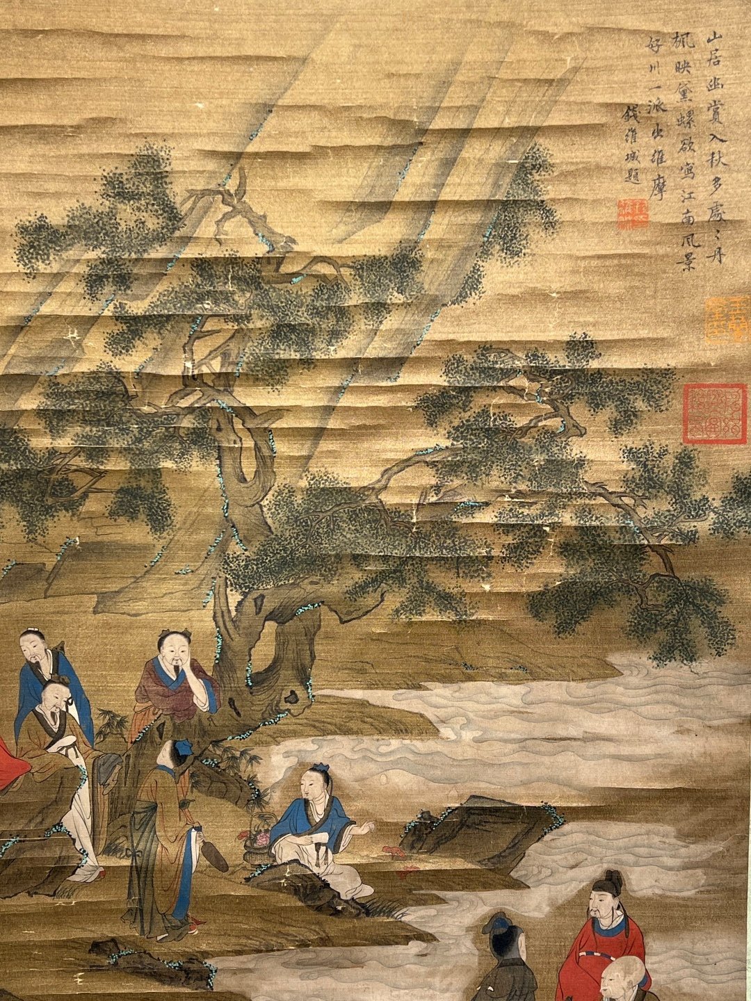 Chinese scroll painting Li Gonglin