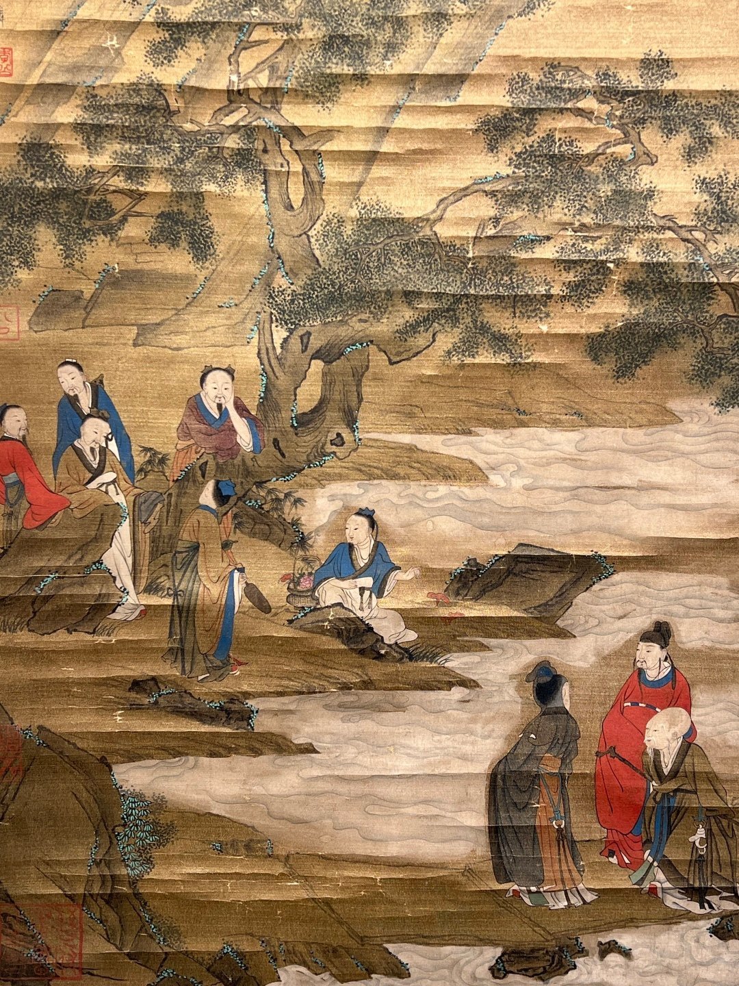 Chinese scroll painting Li Gonglin