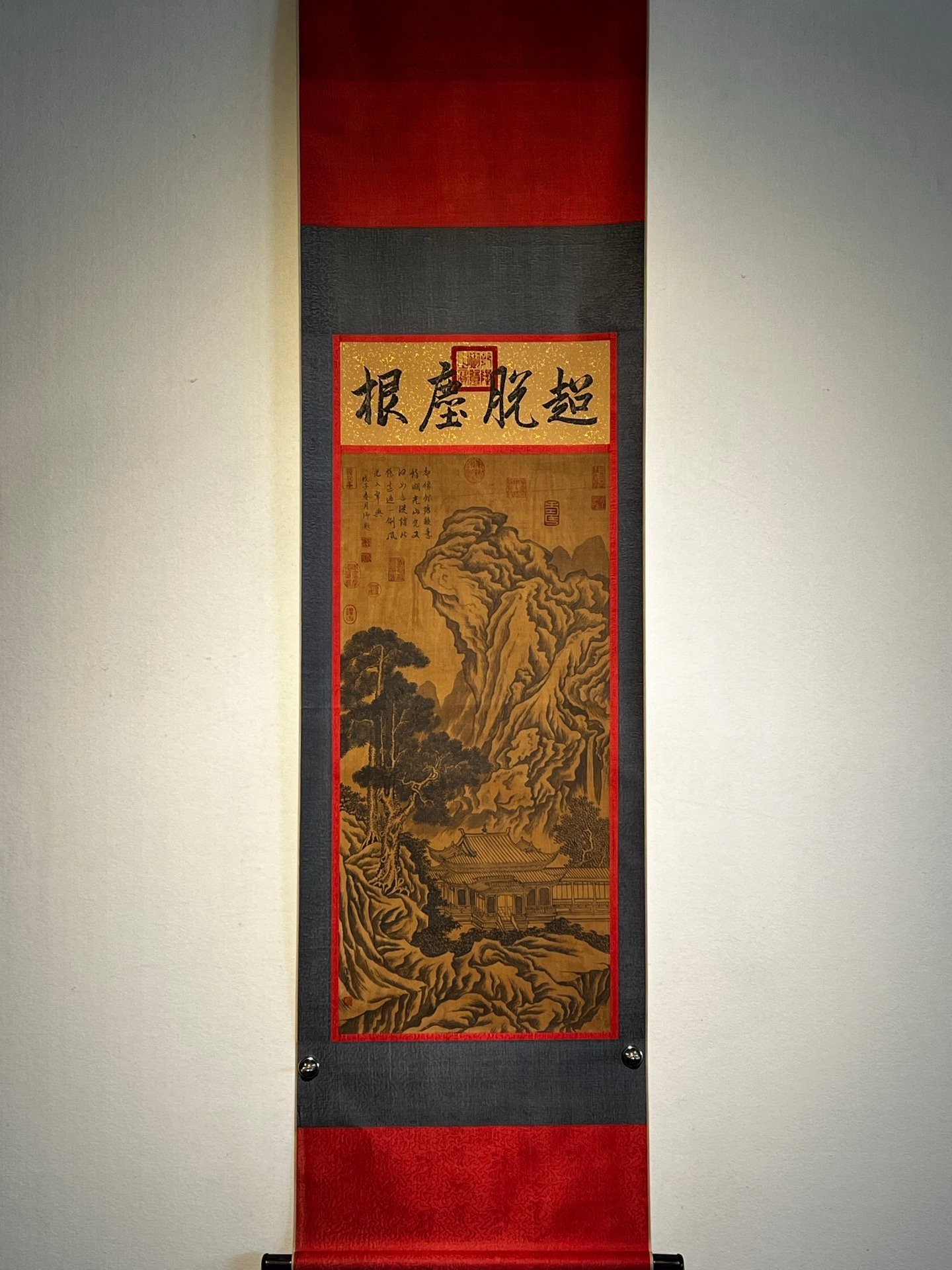 Chinese scroll painting Qiu Ying