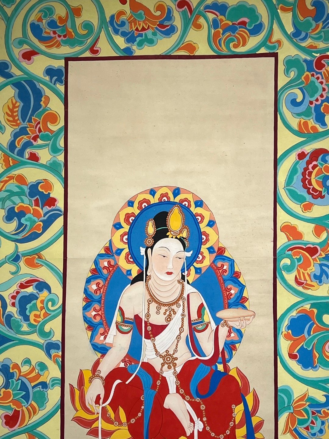 Chinese scroll painting Zhang Daqian