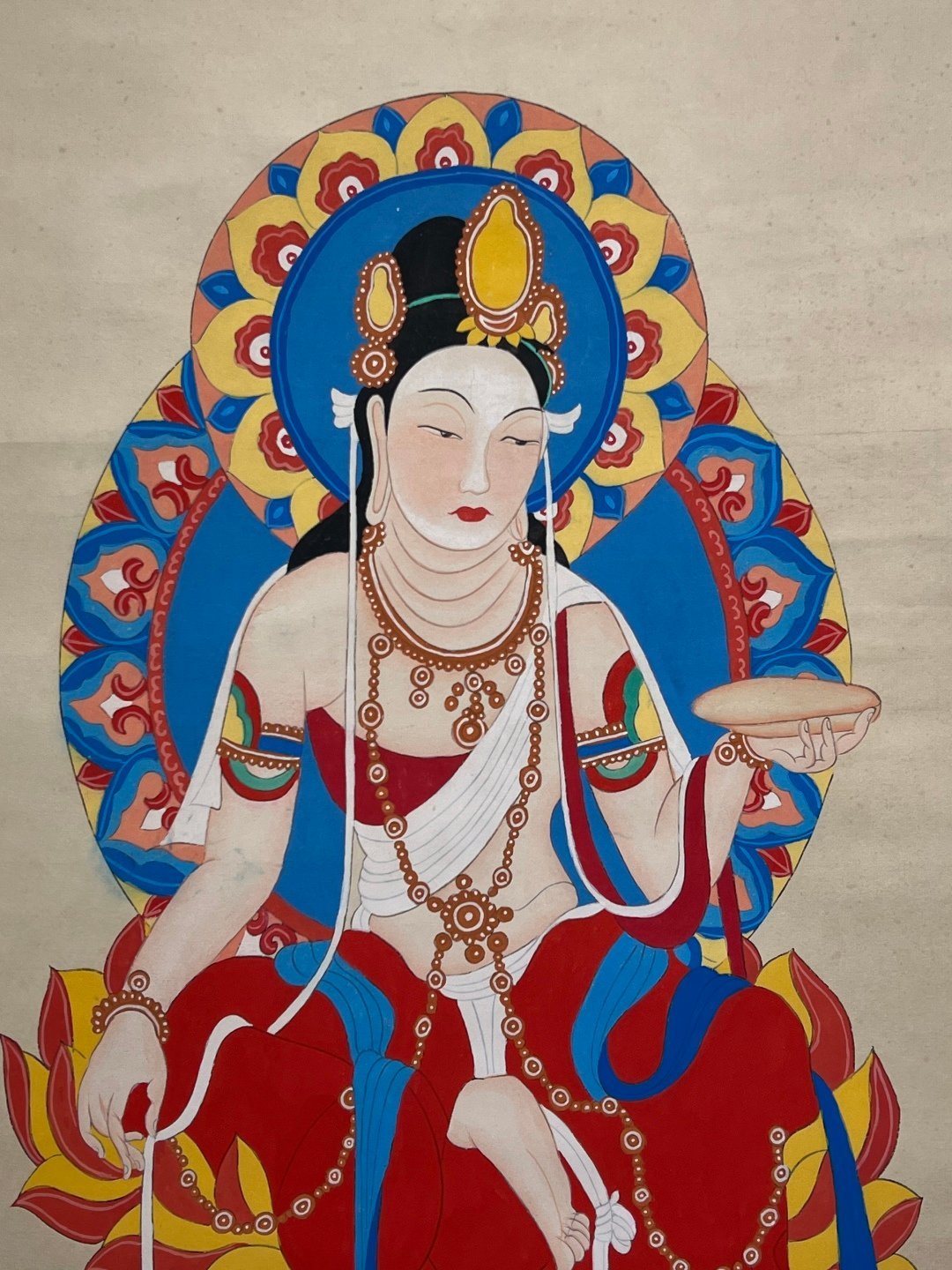 Chinese scroll painting Zhang Daqian