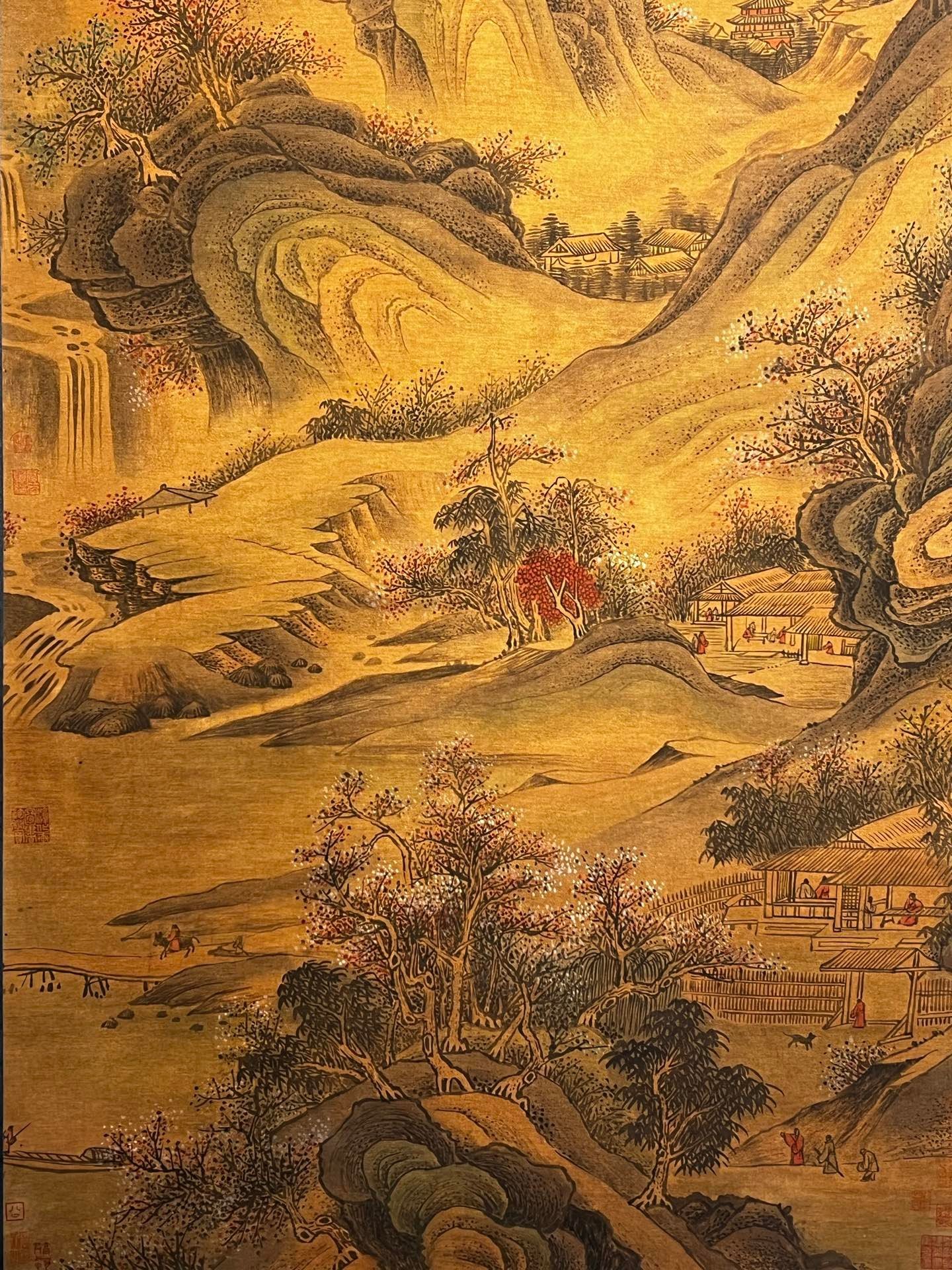 Chinese scroll painting Han Yu