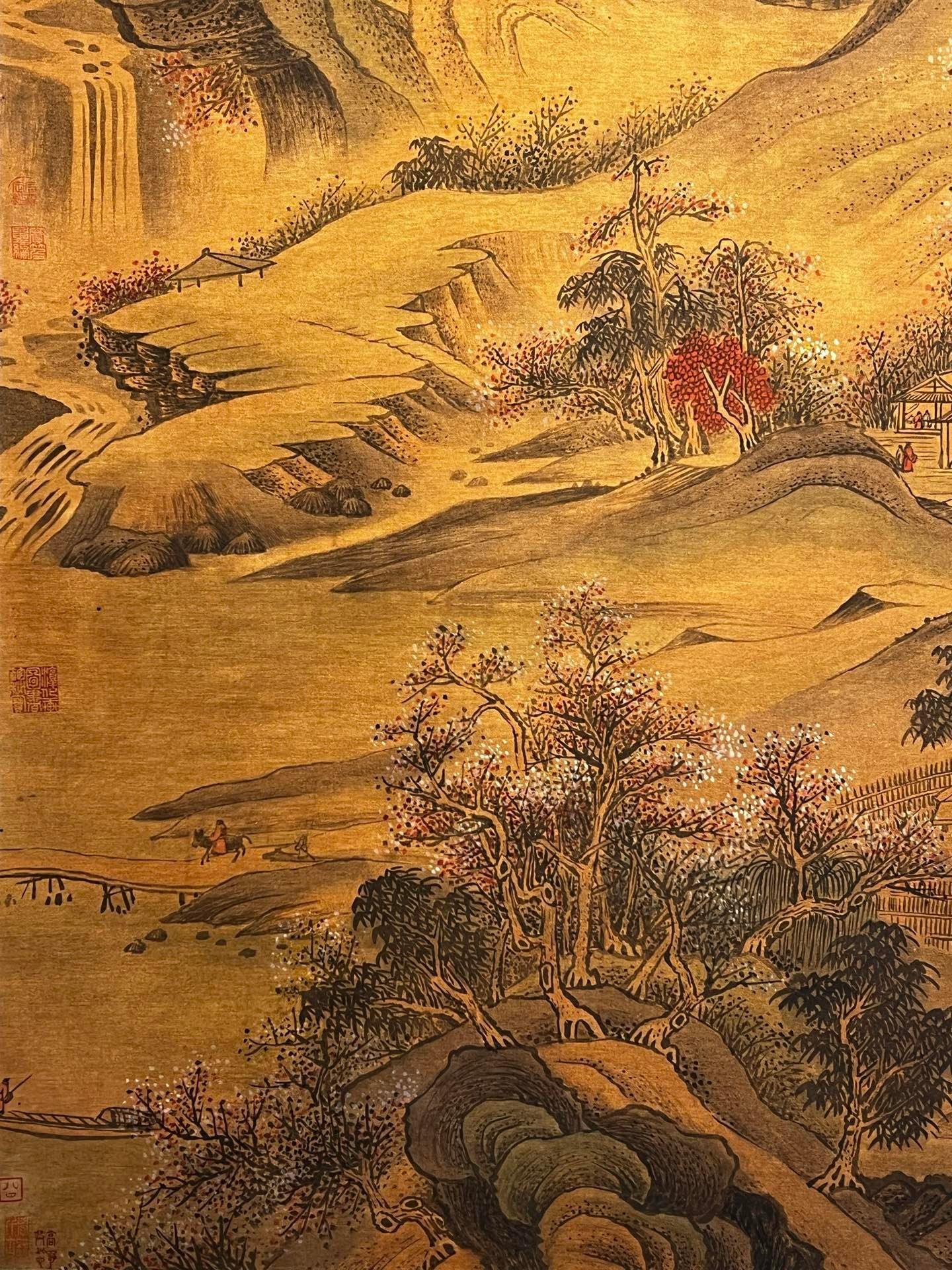 Chinese scroll painting Han Yu