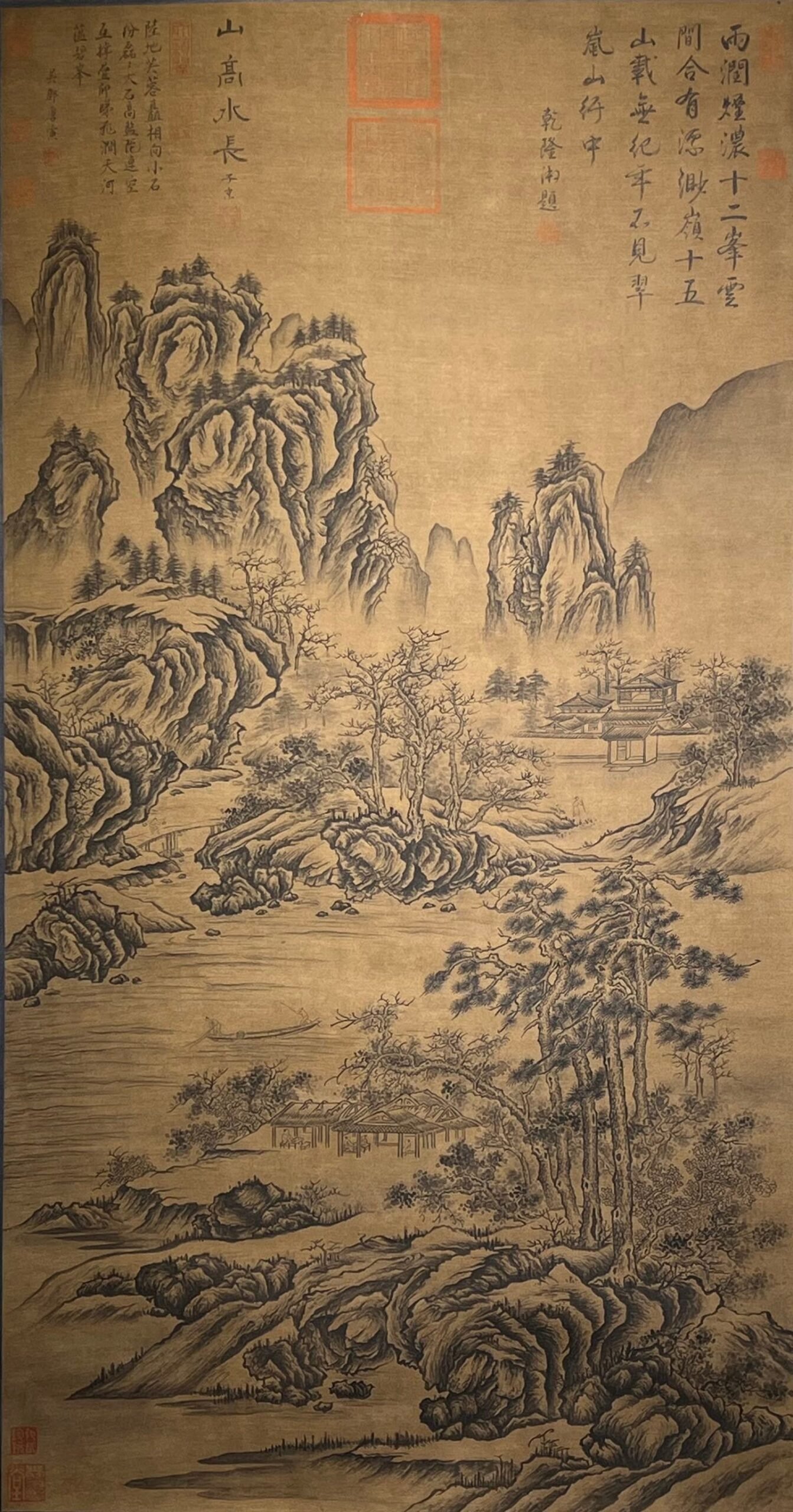 Chinese scroll painting Tang Yin