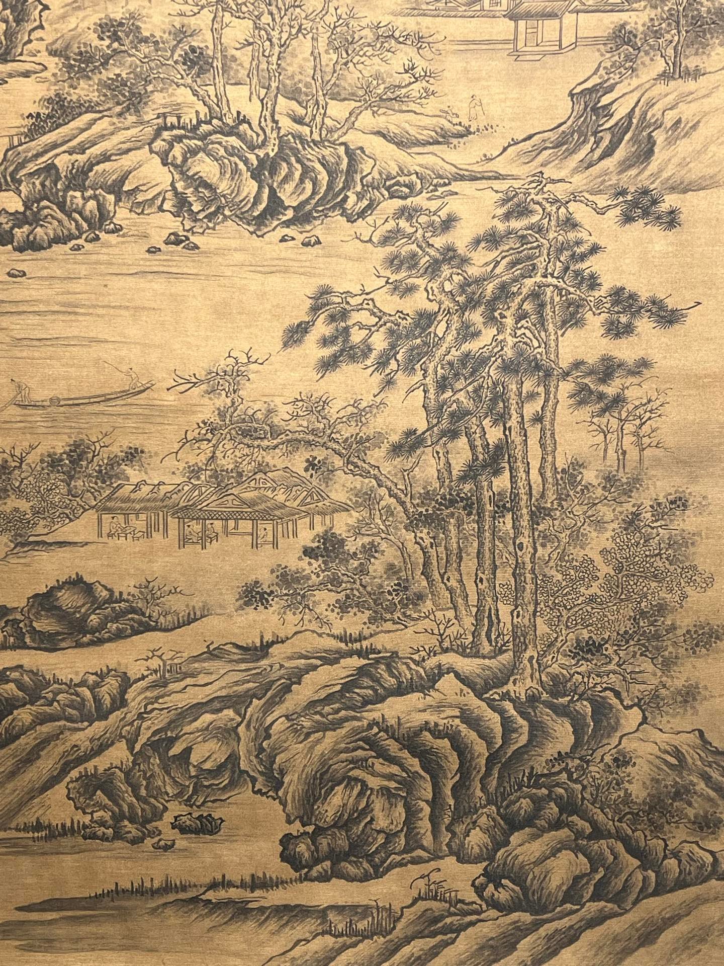 Chinese scroll painting Tang Yin