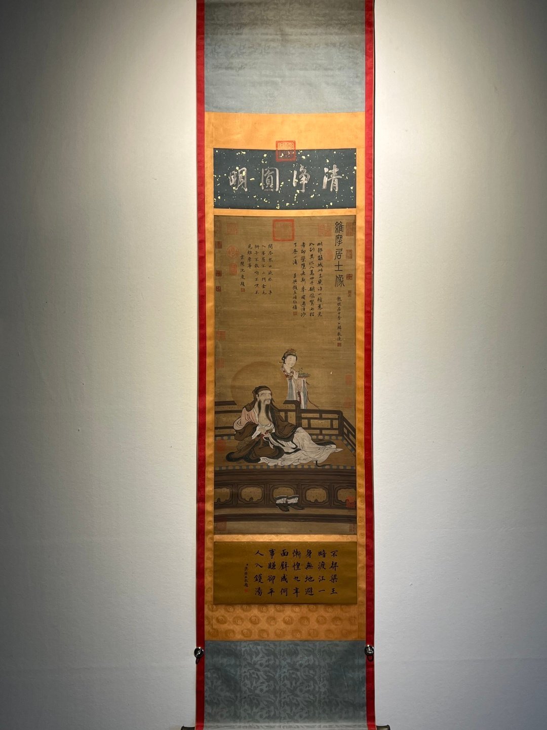 Chinese scroll painting Li Gonglin