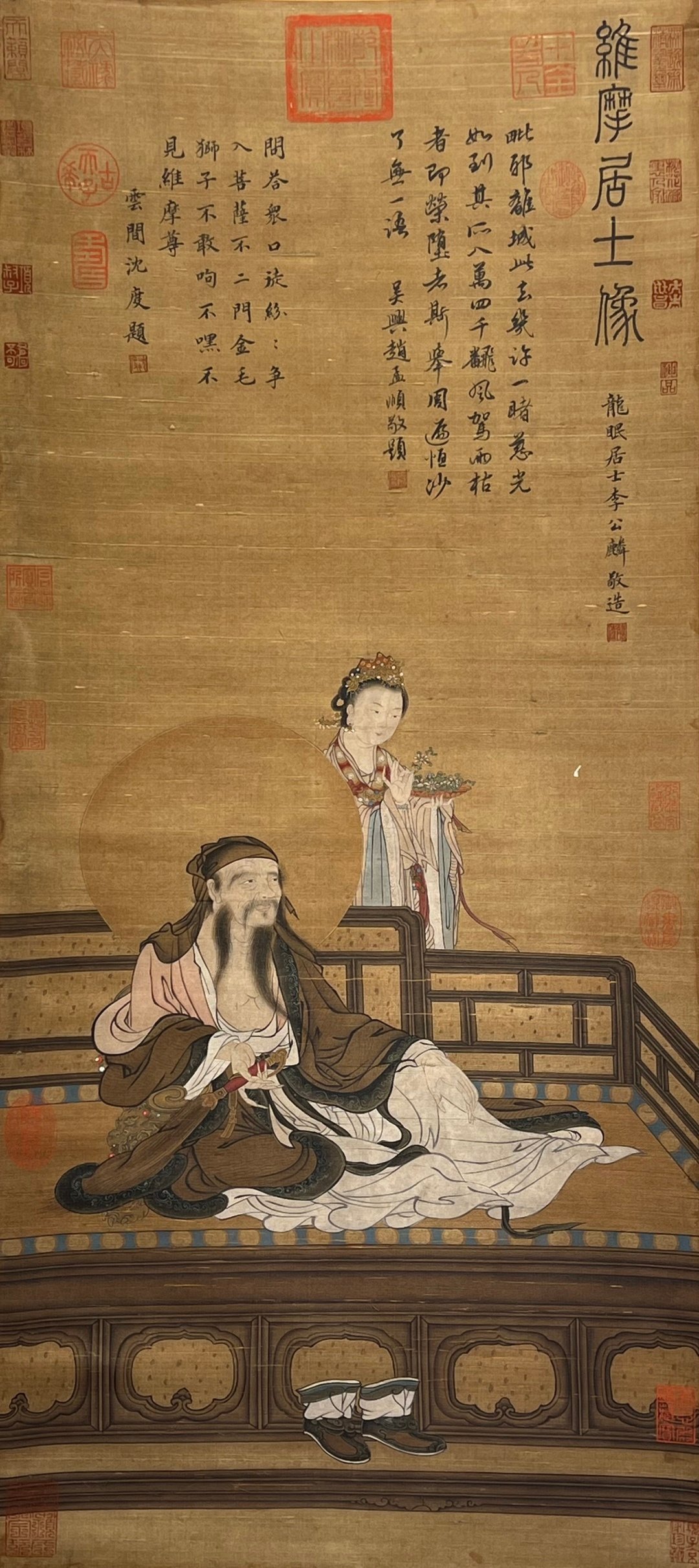 Chinese scroll painting Li Gonglin