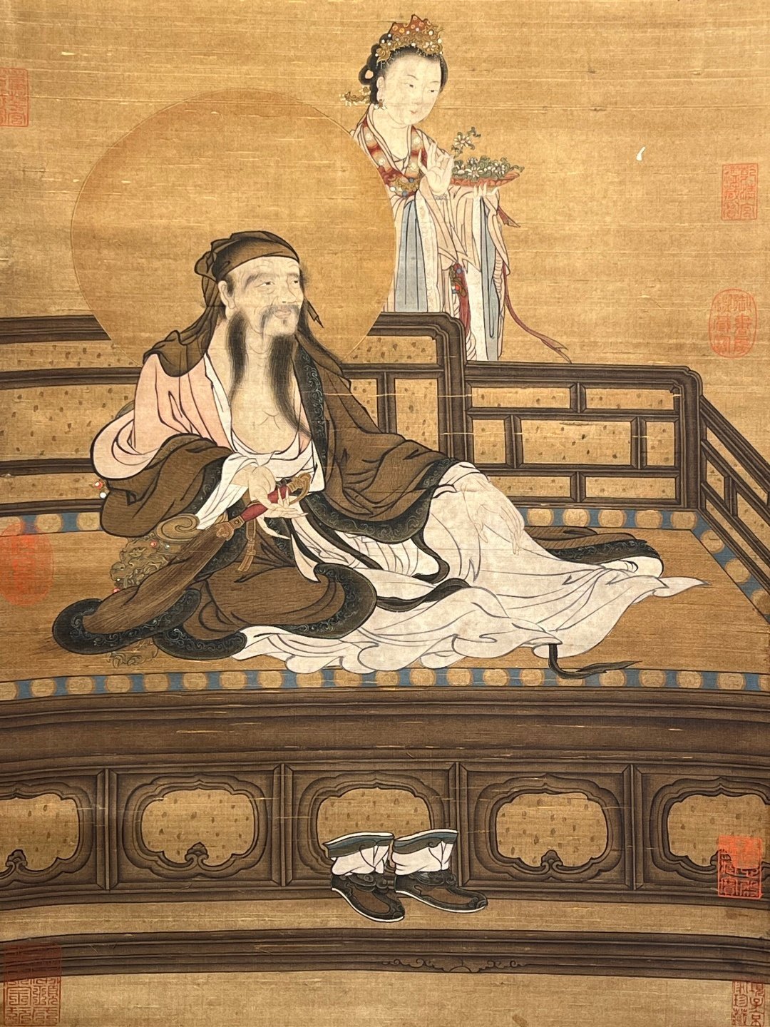 Chinese scroll painting Li Gonglin