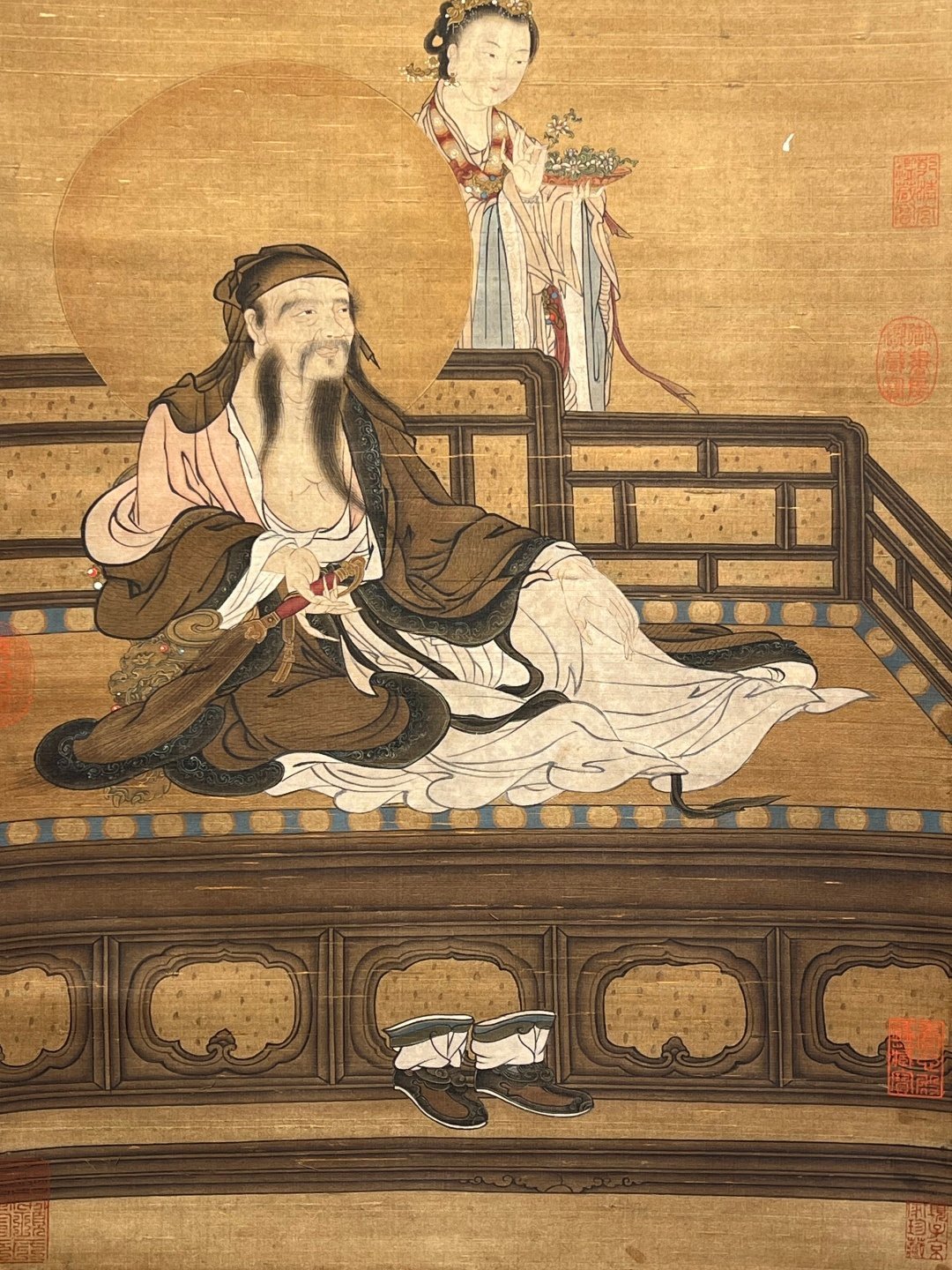 Chinese scroll painting Li Gonglin