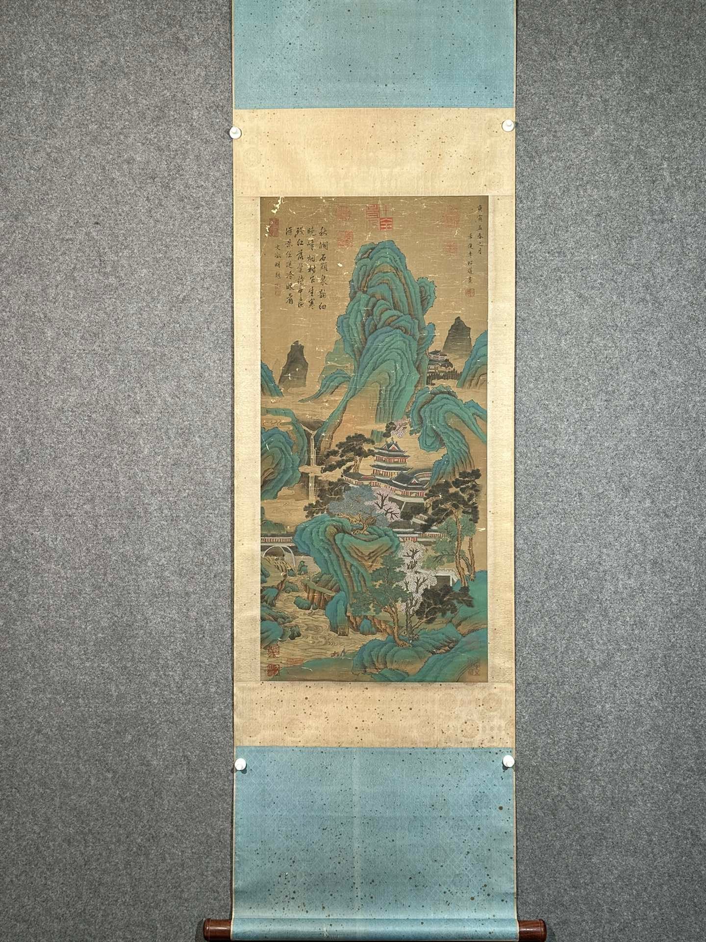 Chinese scroll painting Li Zhaodao