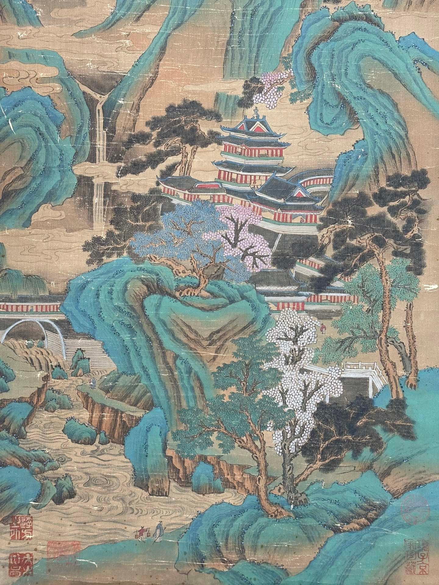 Chinese scroll painting Li Zhaodao