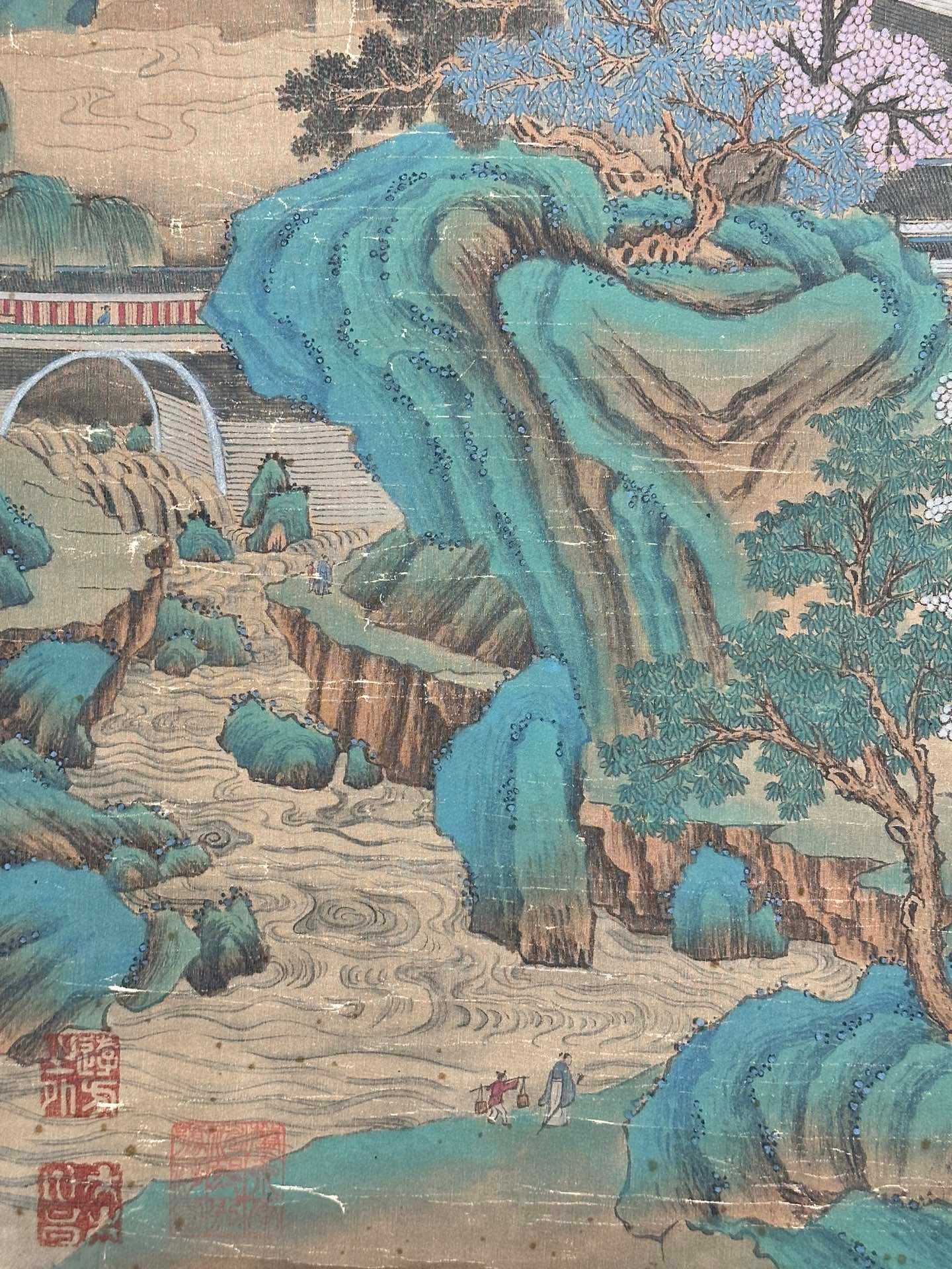Chinese scroll painting Li Zhaodao