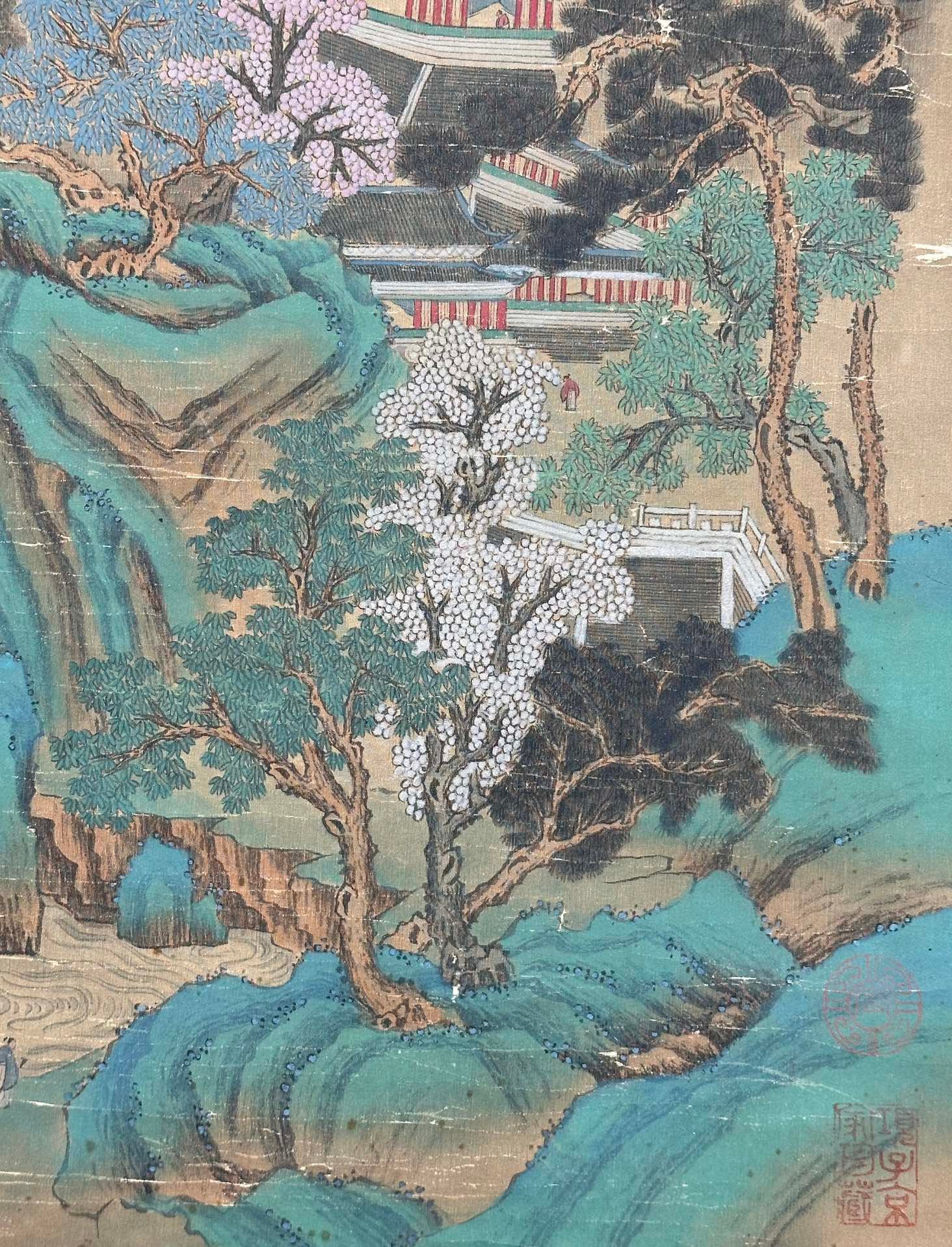 Chinese scroll painting Li Zhaodao