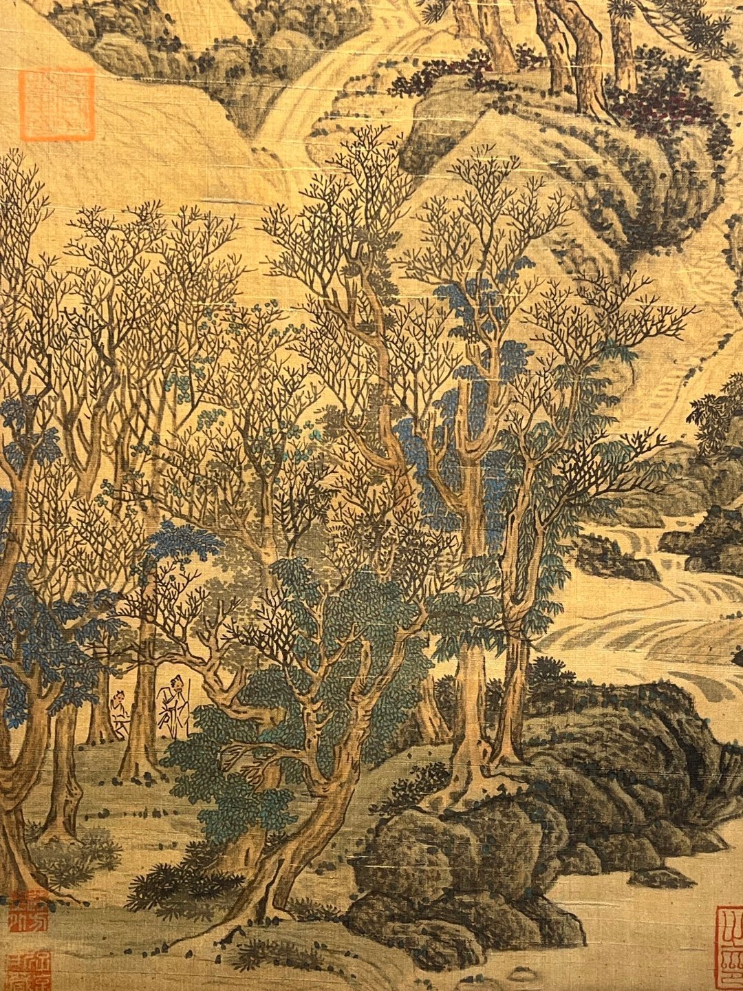 Chinese scroll painting Giant Ran