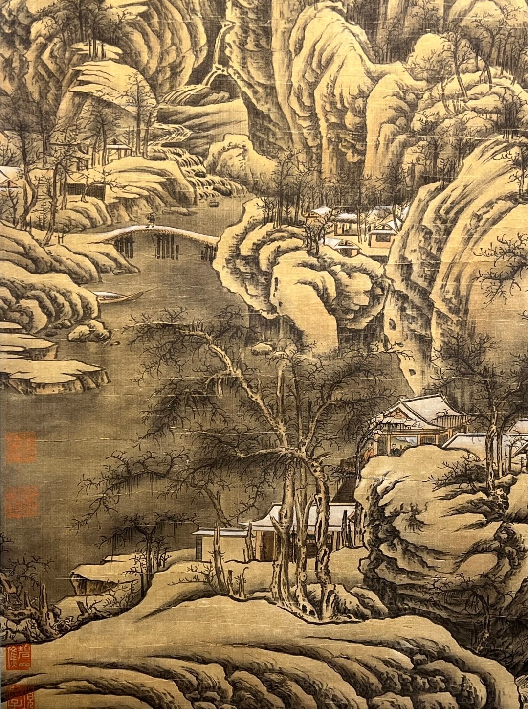 Chinese scroll painting Hongwu