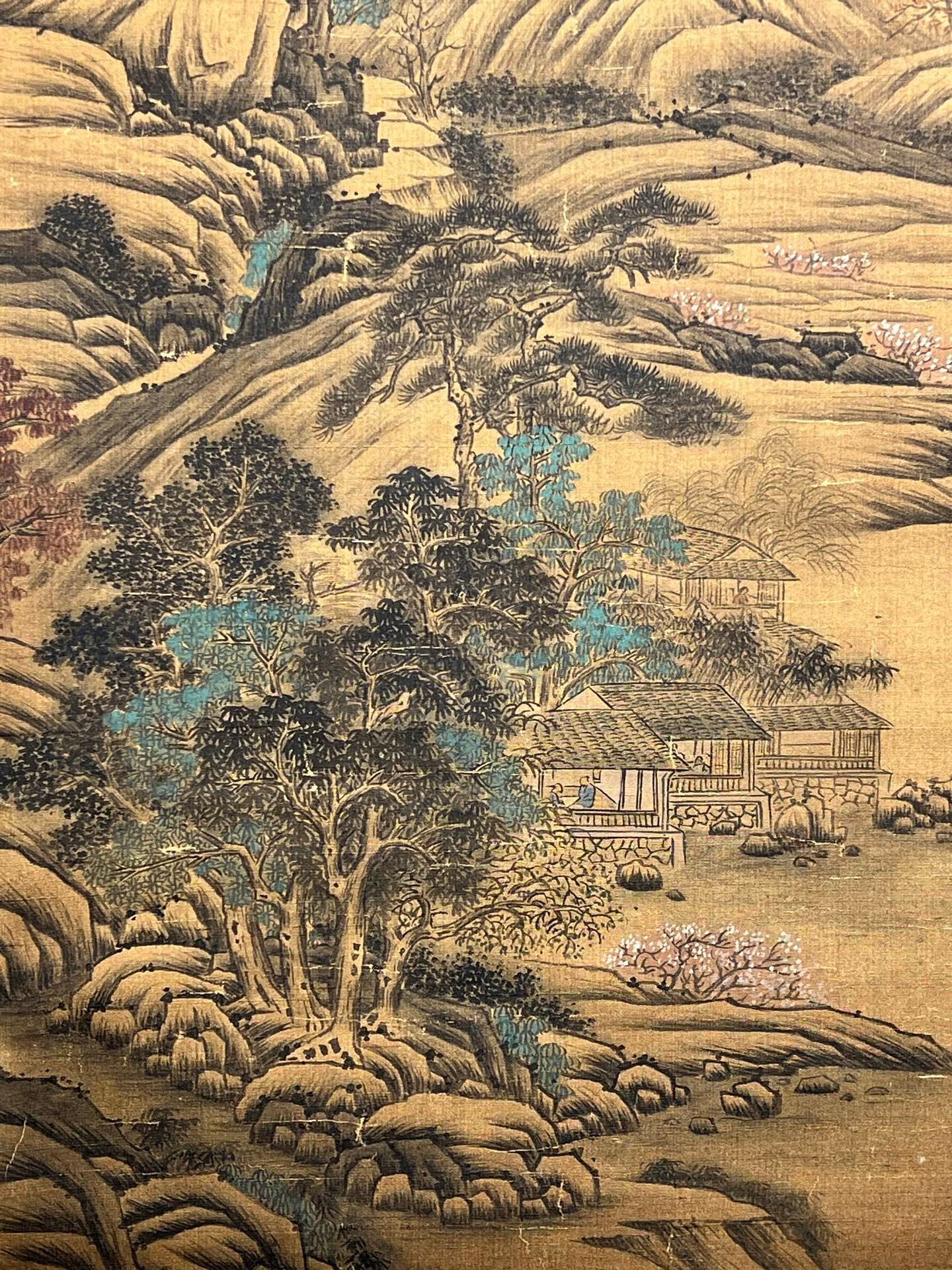 Chinese scroll painting Zhao Mengfu