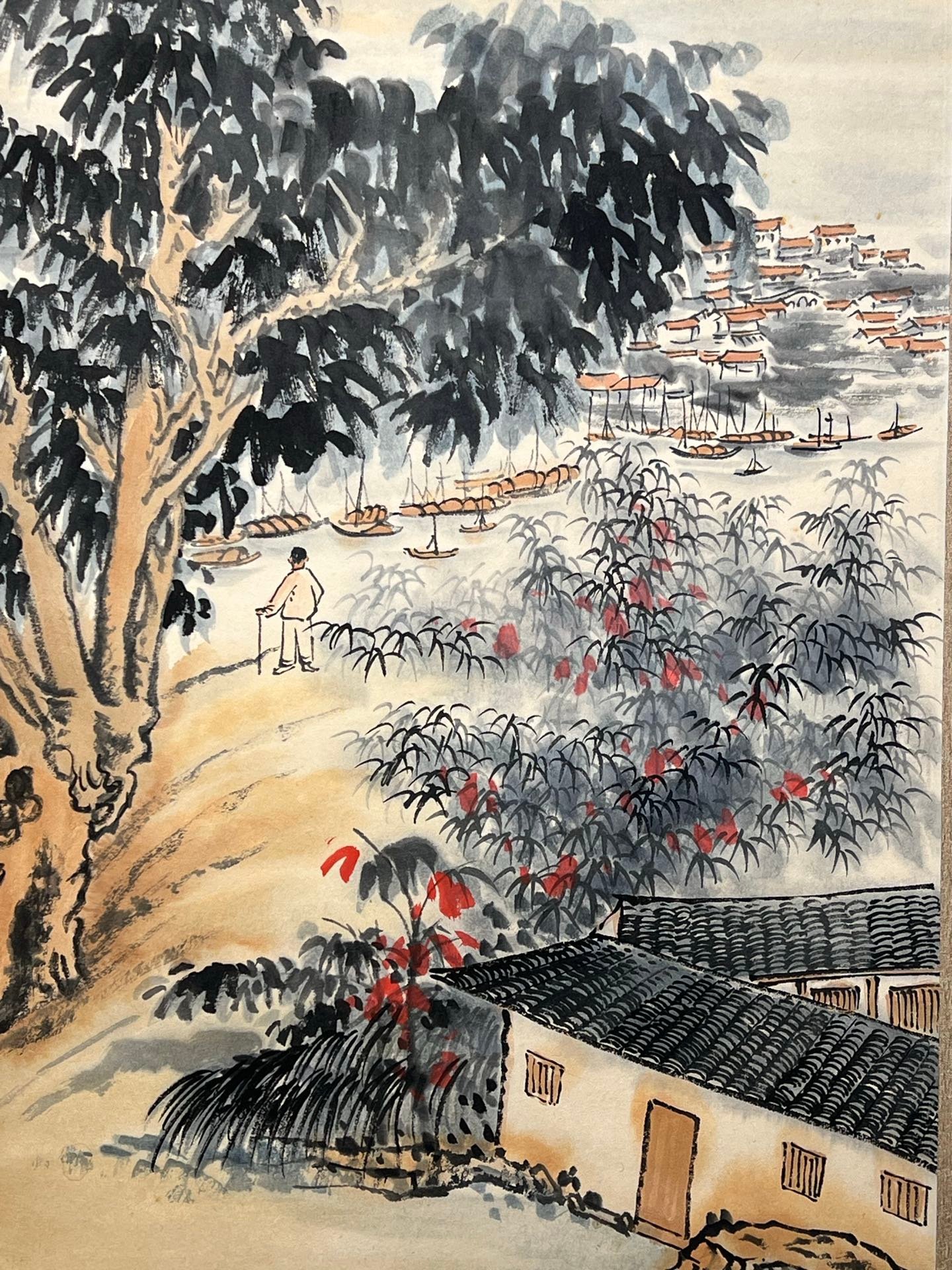Chinese scroll painting Lu Yanshao