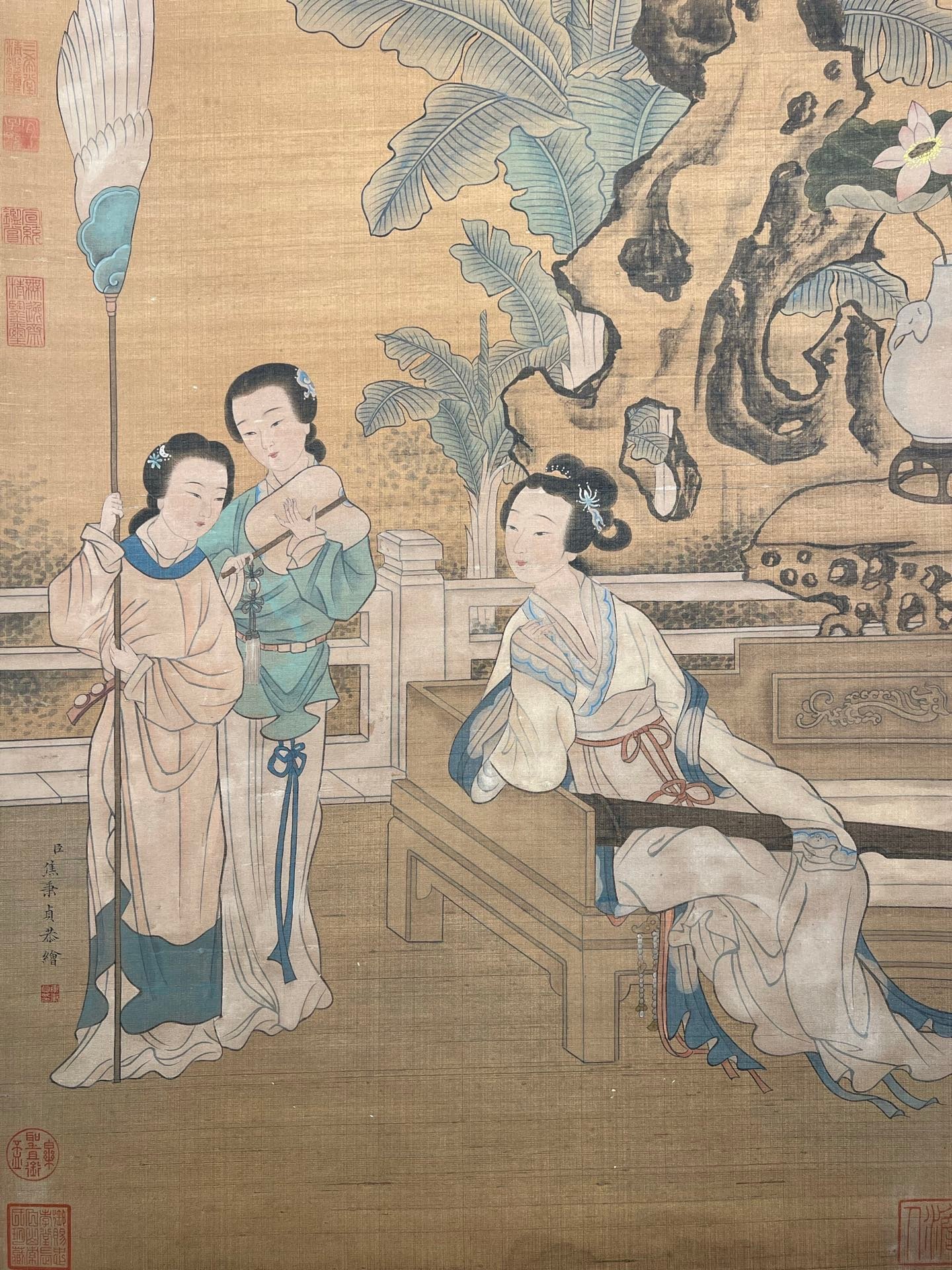 Chinese scroll painting Jiao Bingzhen