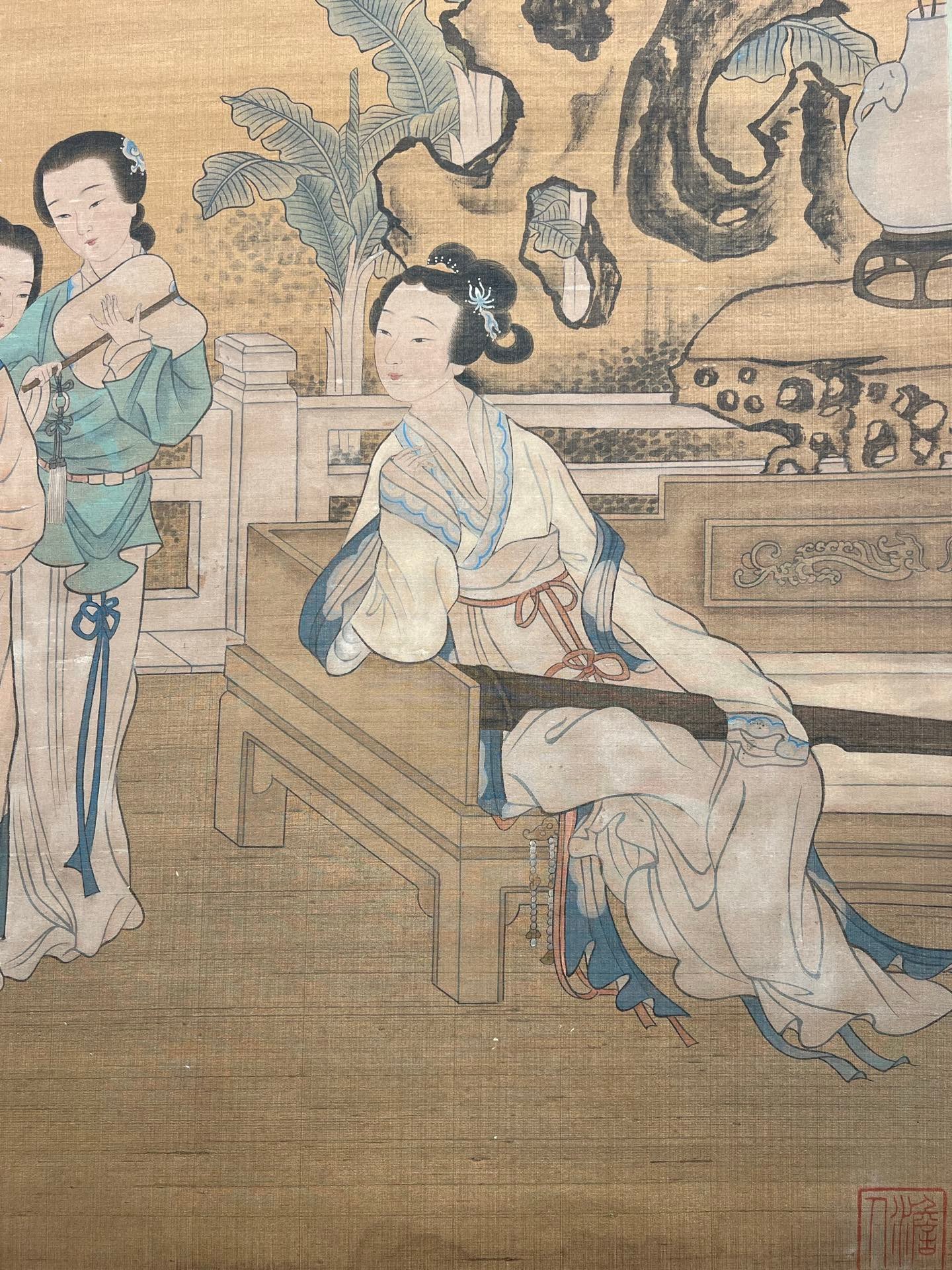 Chinese scroll painting Jiao Bingzhen