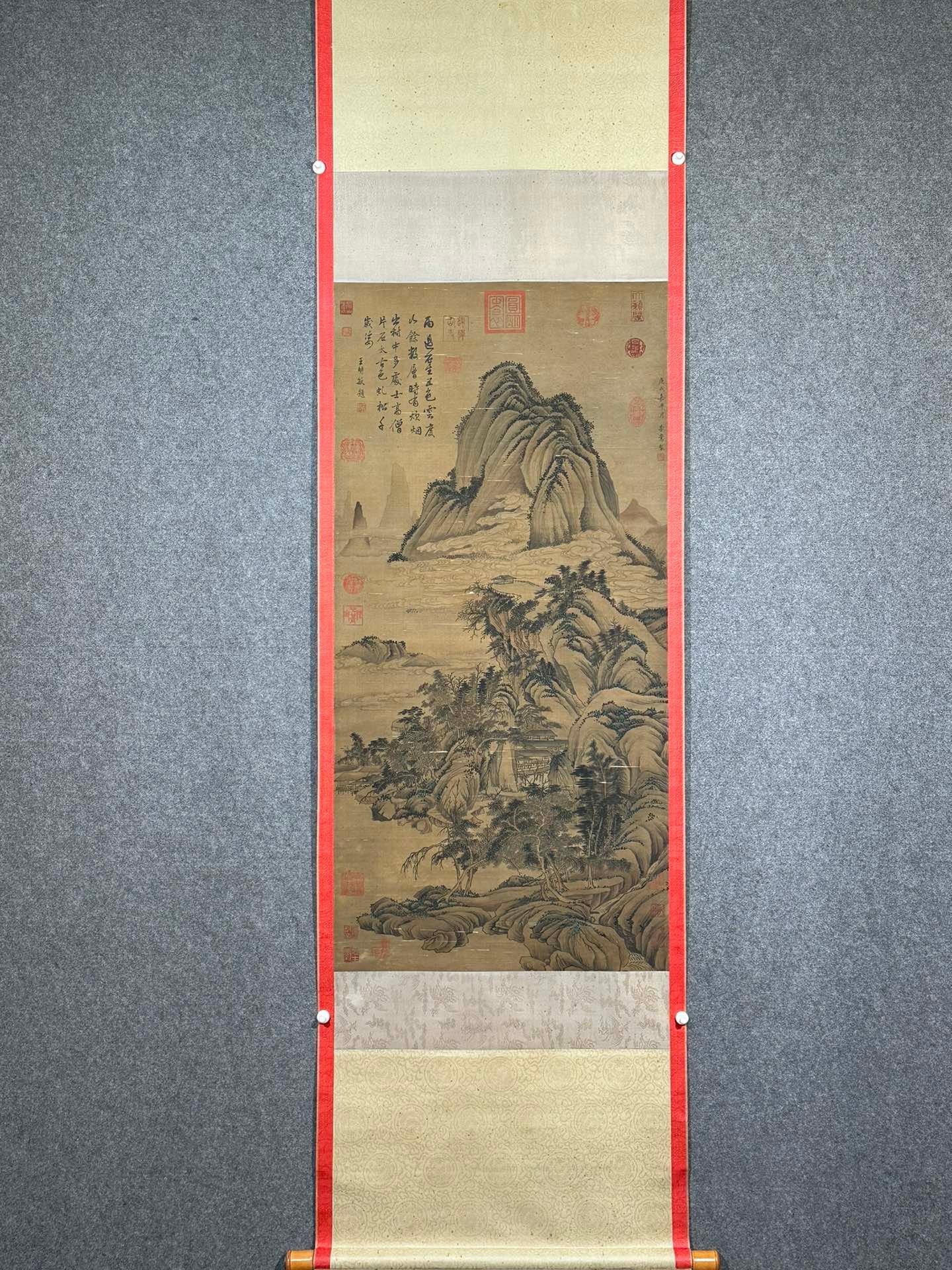 Chinese scroll painting Li Hao