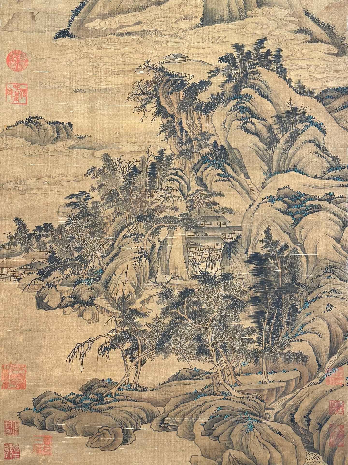 Chinese scroll painting Li Hao