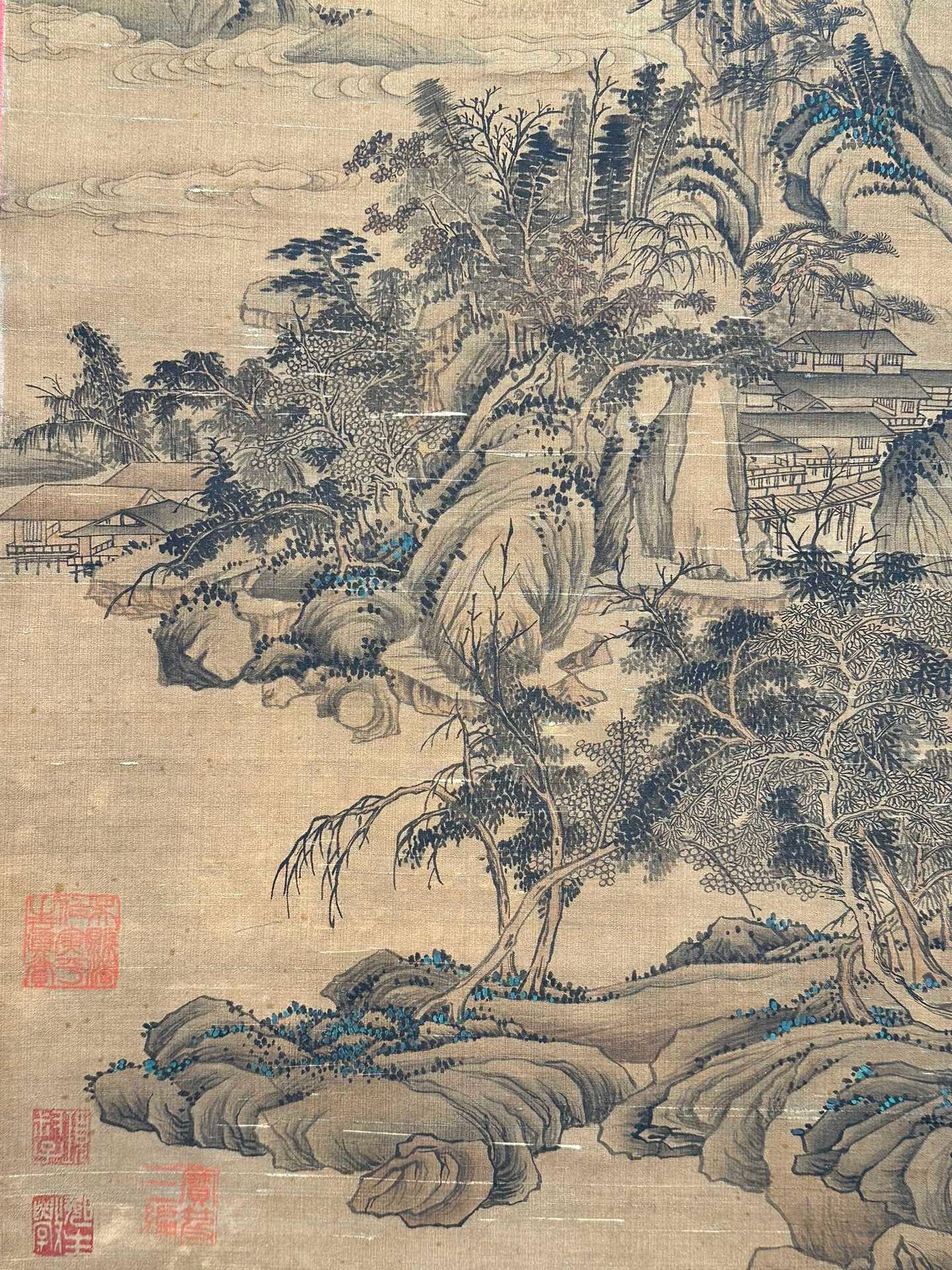 Chinese scroll painting Li Hao