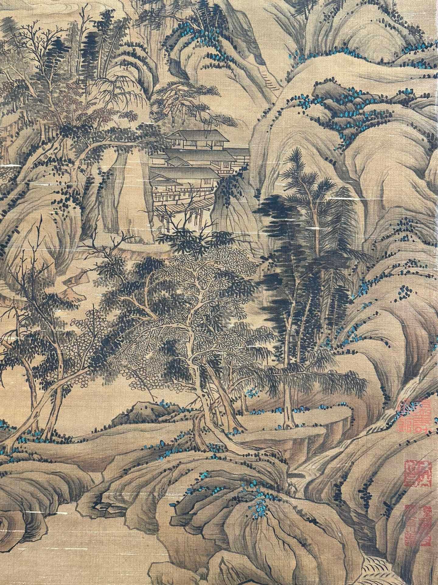 Chinese scroll painting Li Hao
