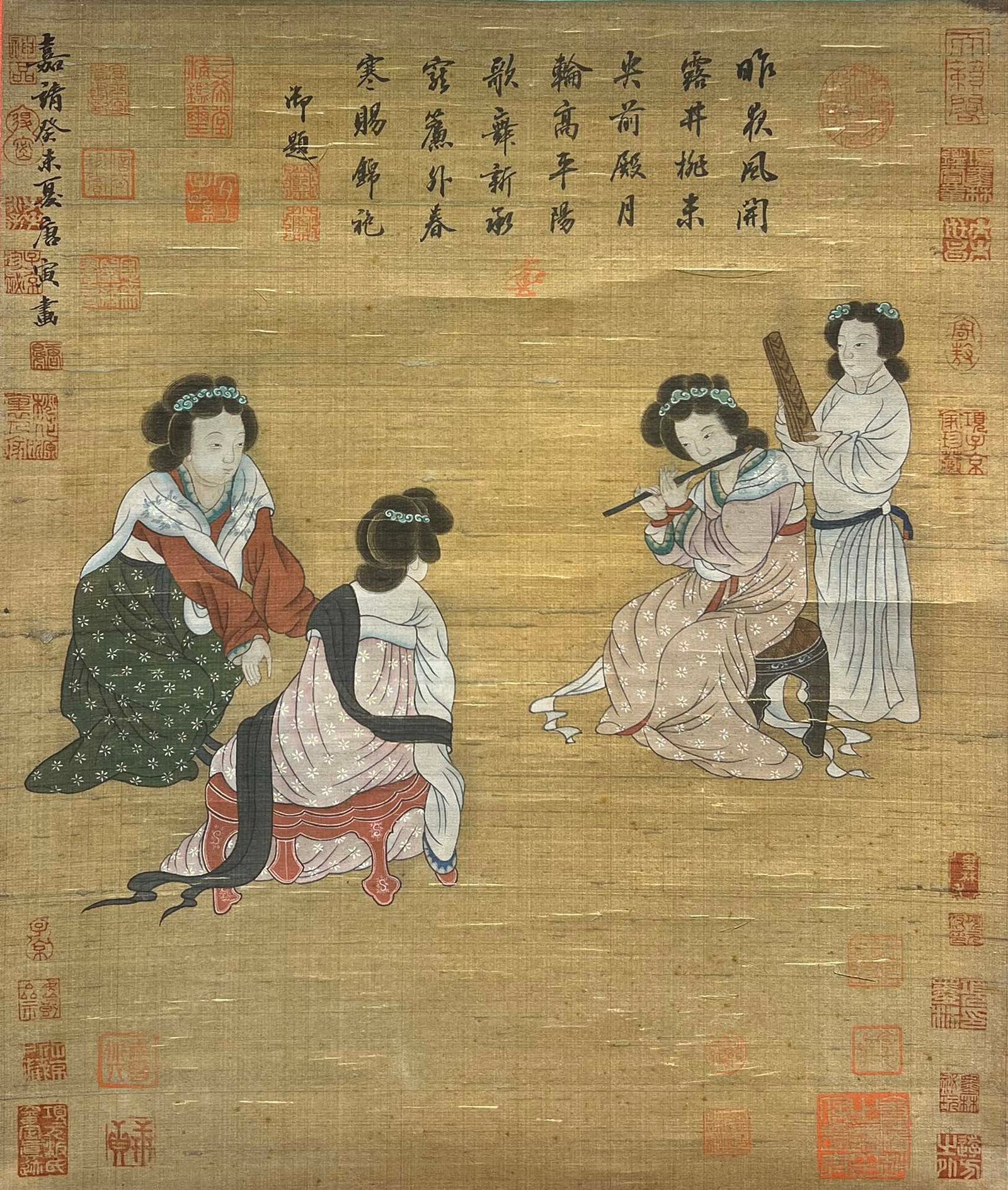 Chinese scroll painting Tang Yin