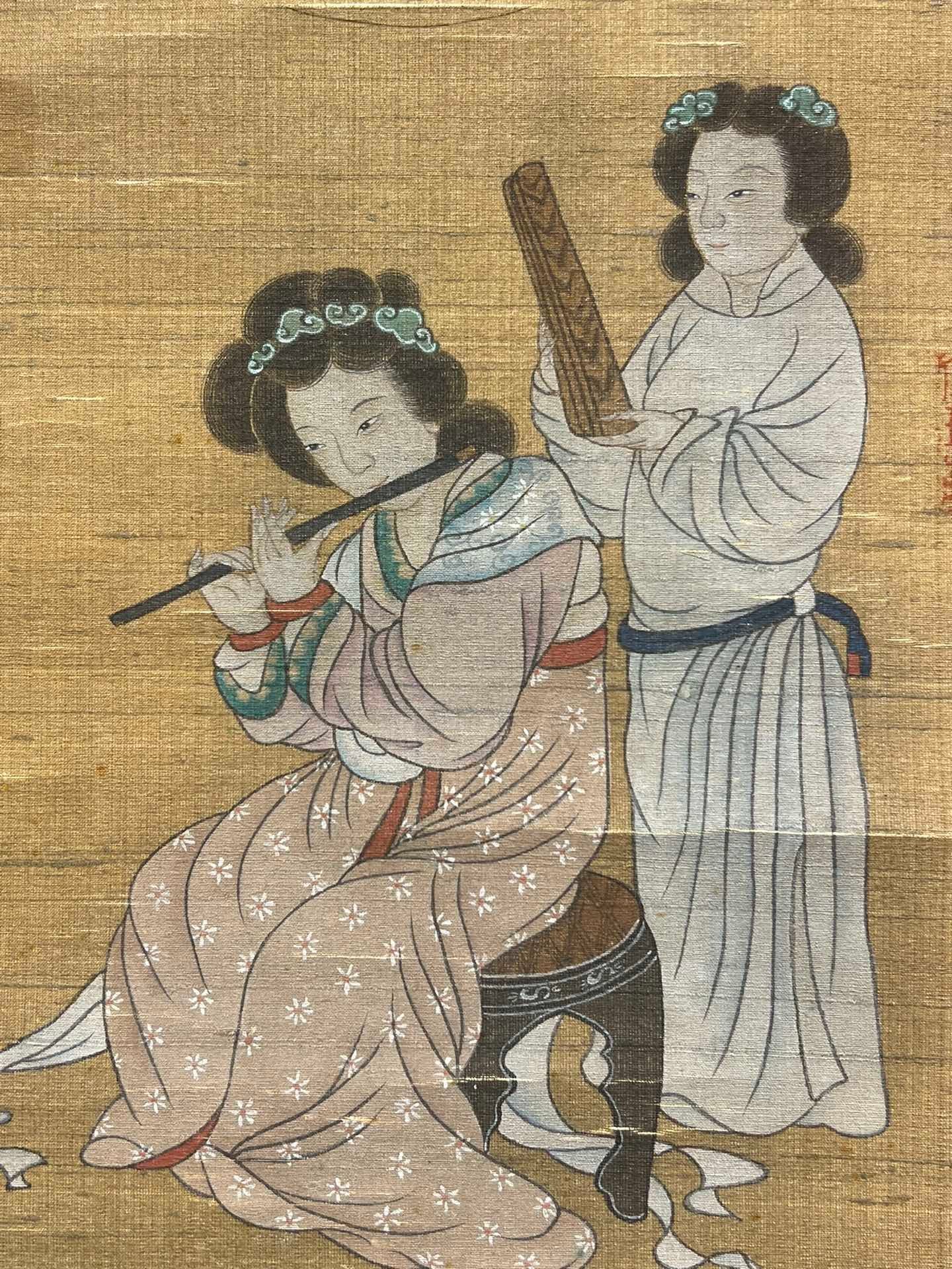 Chinese scroll painting Tang Yin